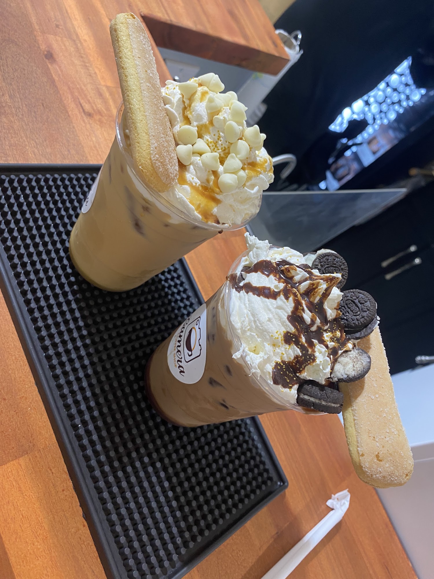 Camera Coffee Shop Menu