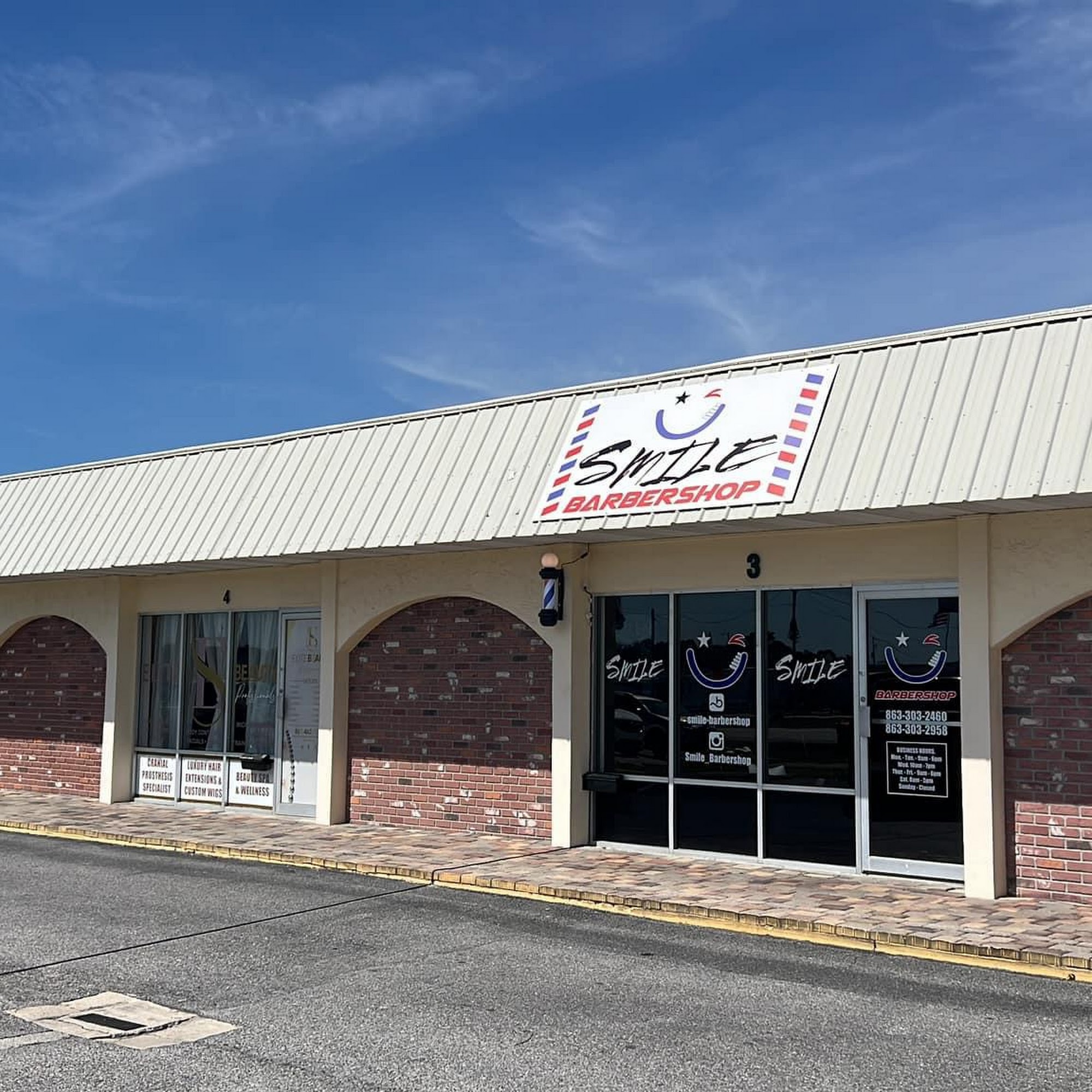 Smile Barbershop 3009 US-92 suite 3, Winter Haven Florida 33881