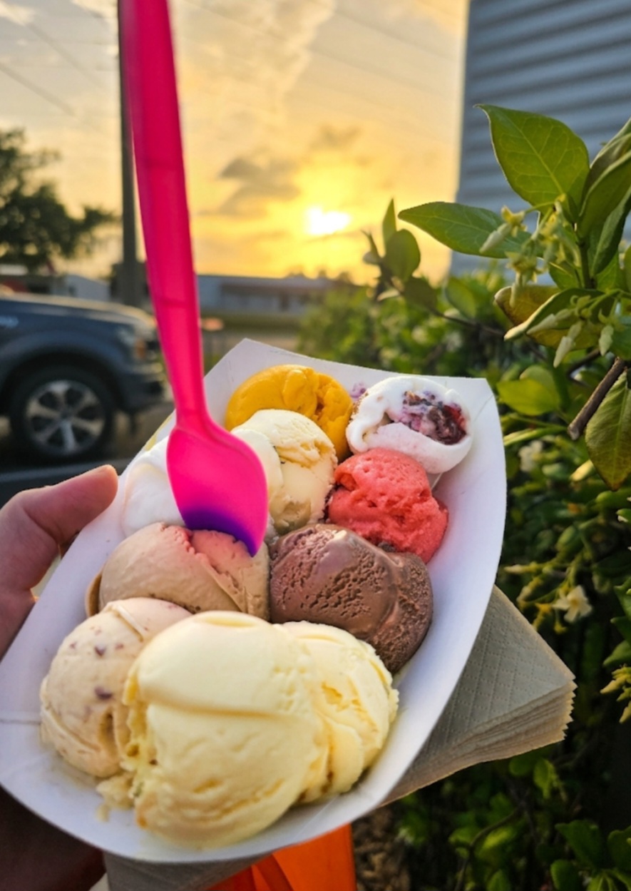 Ripples Handcrafted Ice Cream Menu