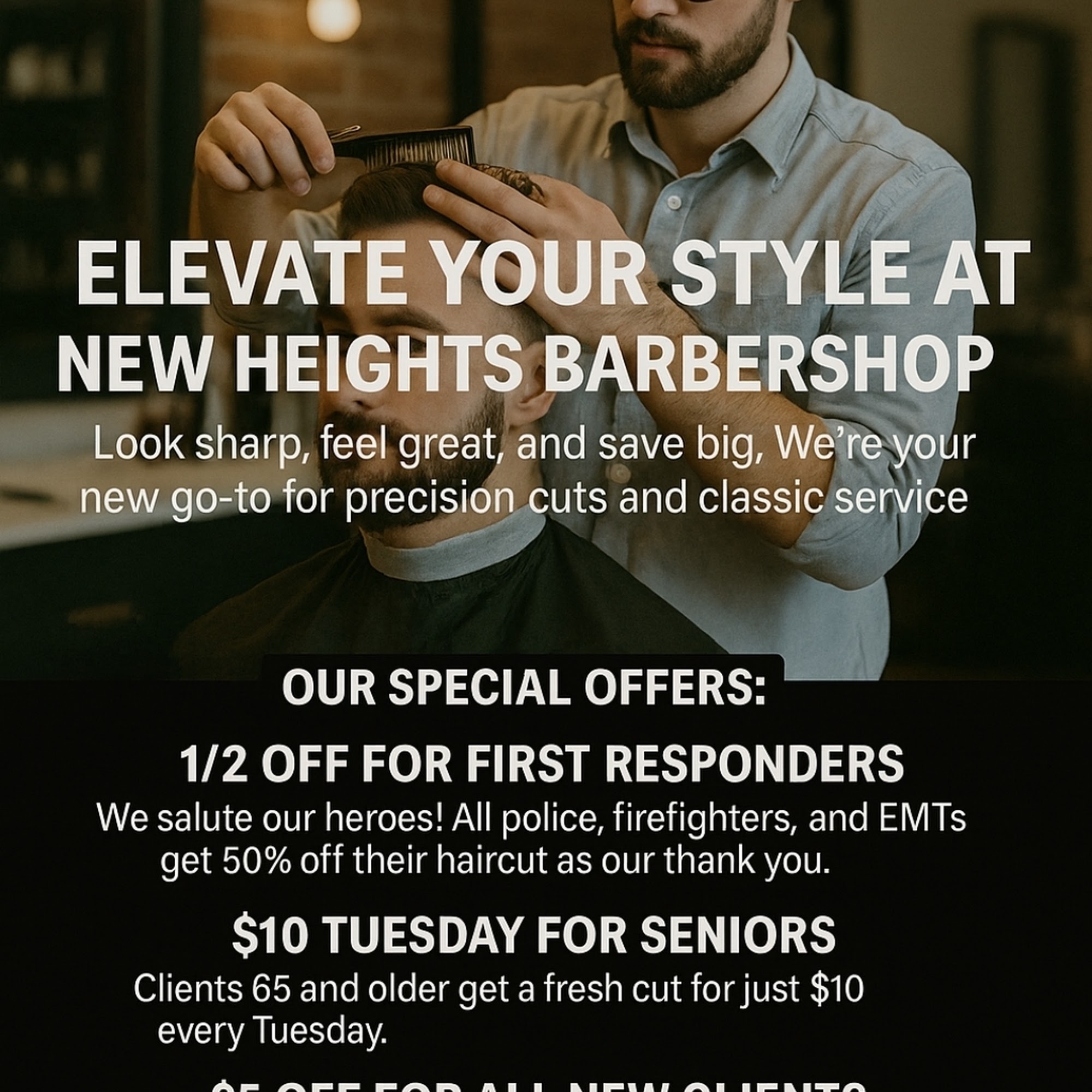 New Heights Barbershop 1953 21st St NW, Winter Haven Florida 33881