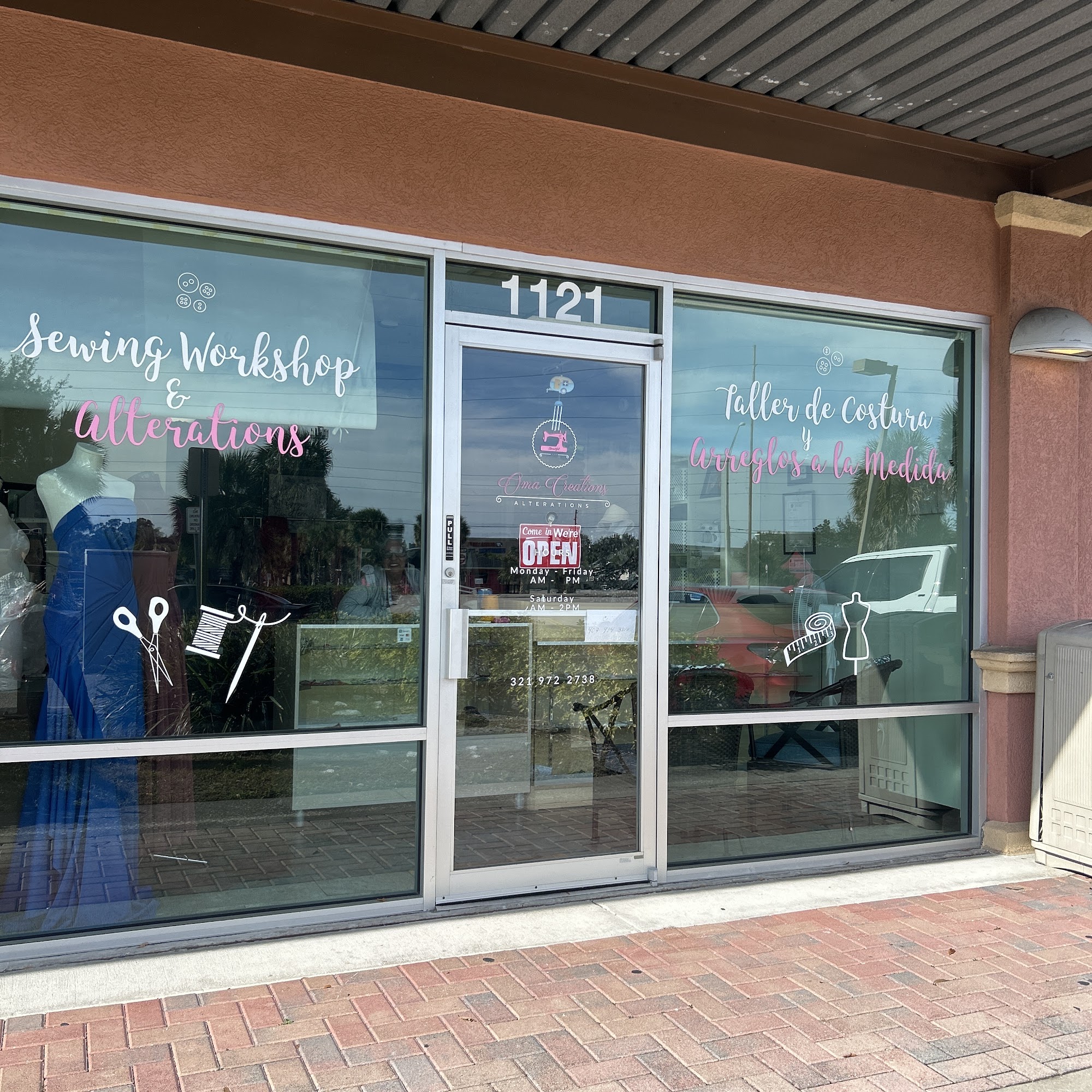 Oma Creations Alterations, Inc. 1555 FL-436 #1121, Winter Park Florida 32792