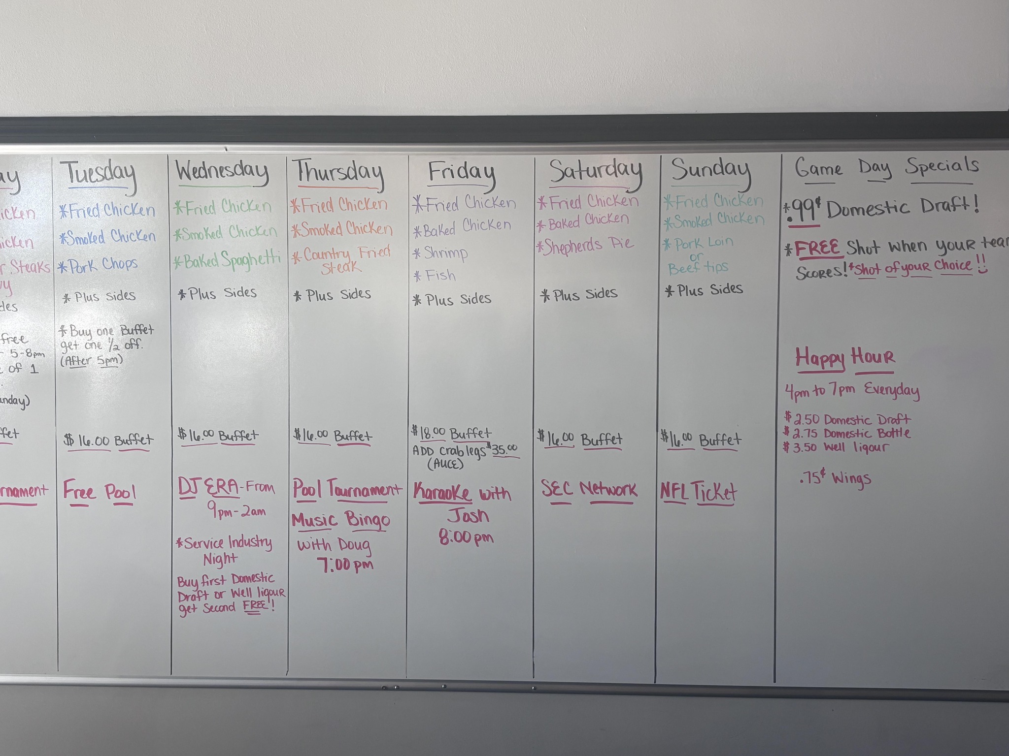 Island Bar-B-Q Sports Bar & Grille - Yulee Menu