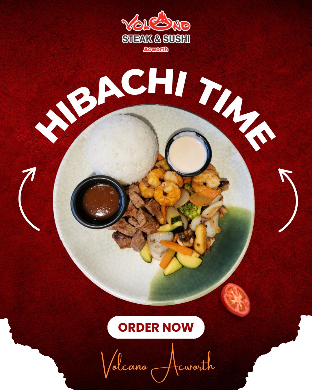 Volcano Steak & Sushi Acworth