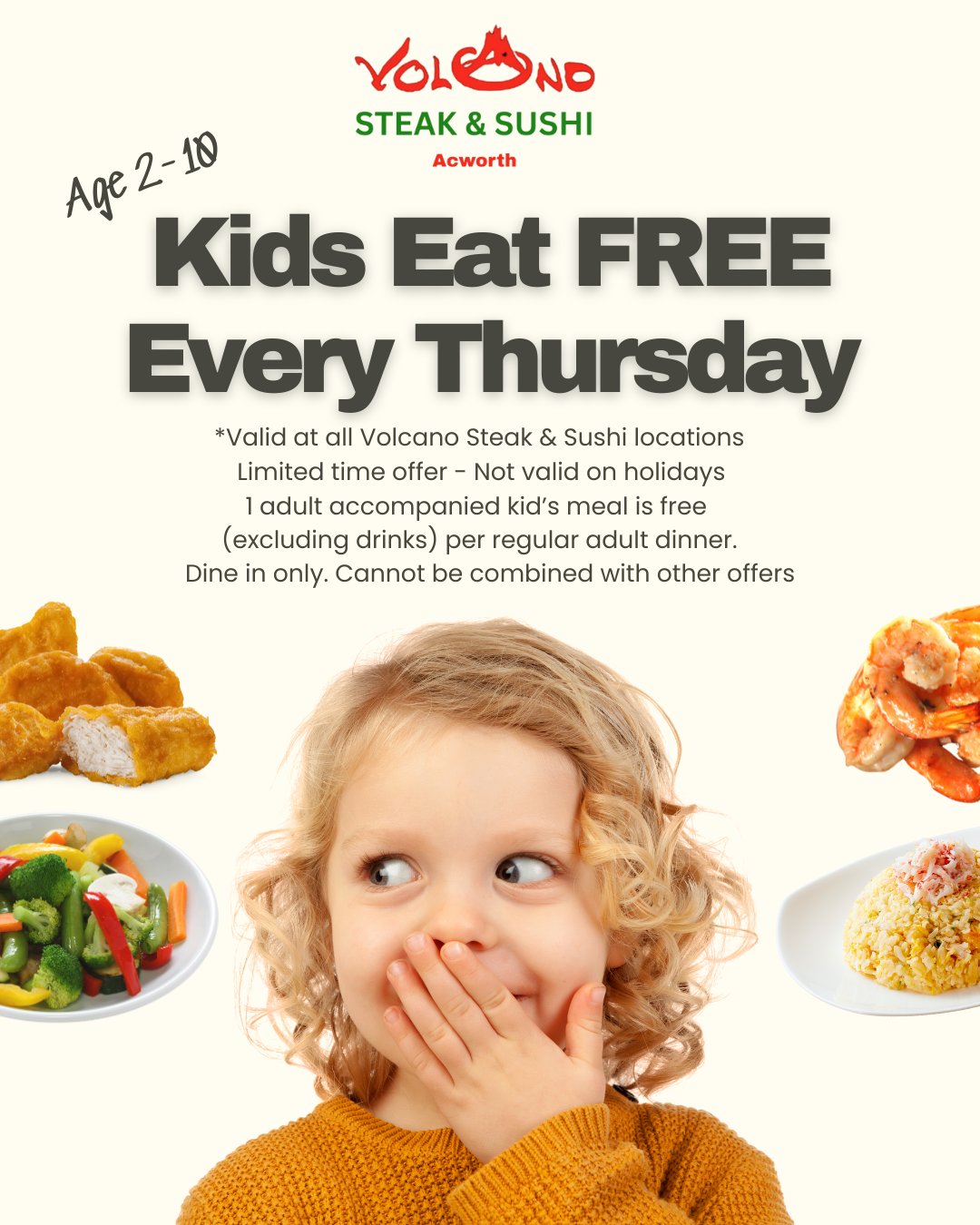 Volcano Steak & Sushi Acworth