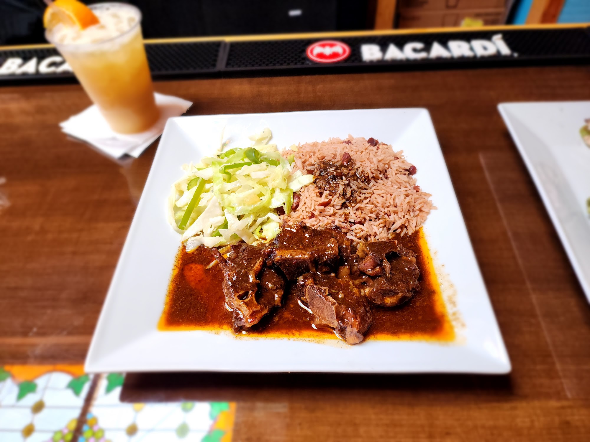 Caribbean Vibes Menu