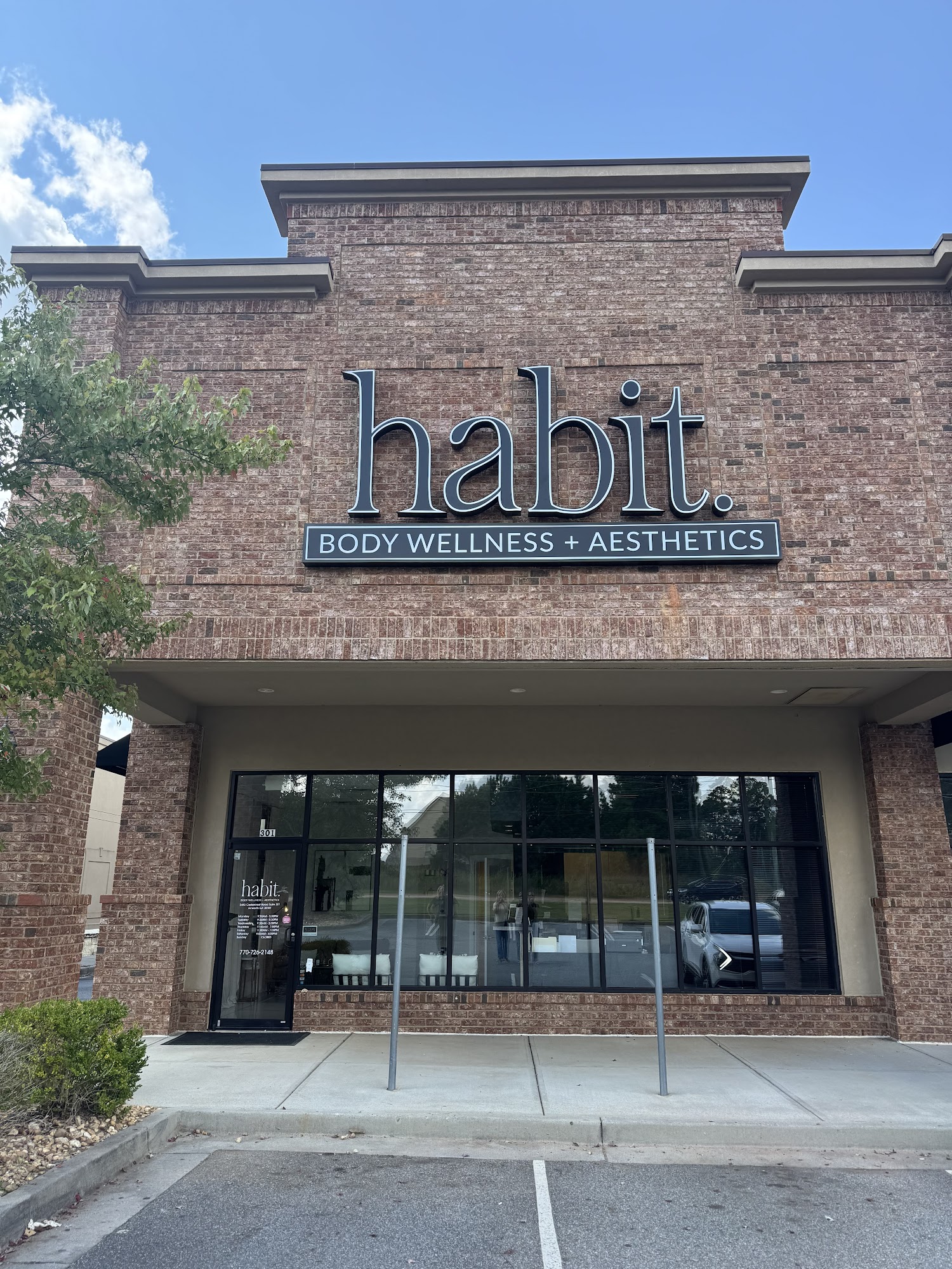 Habit. Body Wellness + Aesthetics 2483 Cedarcrest Rd Suite 301, Acworth Georgia 30101