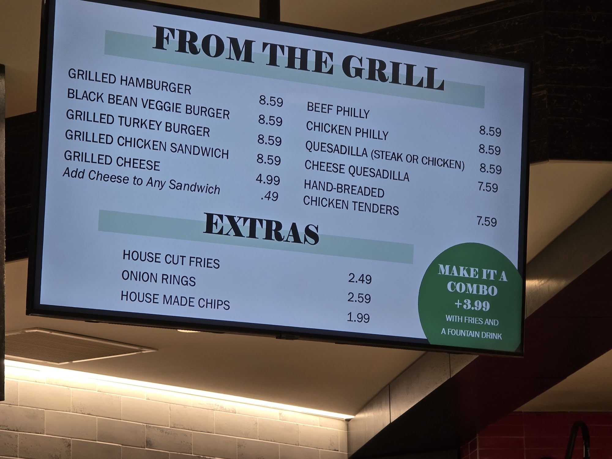 The Clubhouse at Sanctuary Park Menu