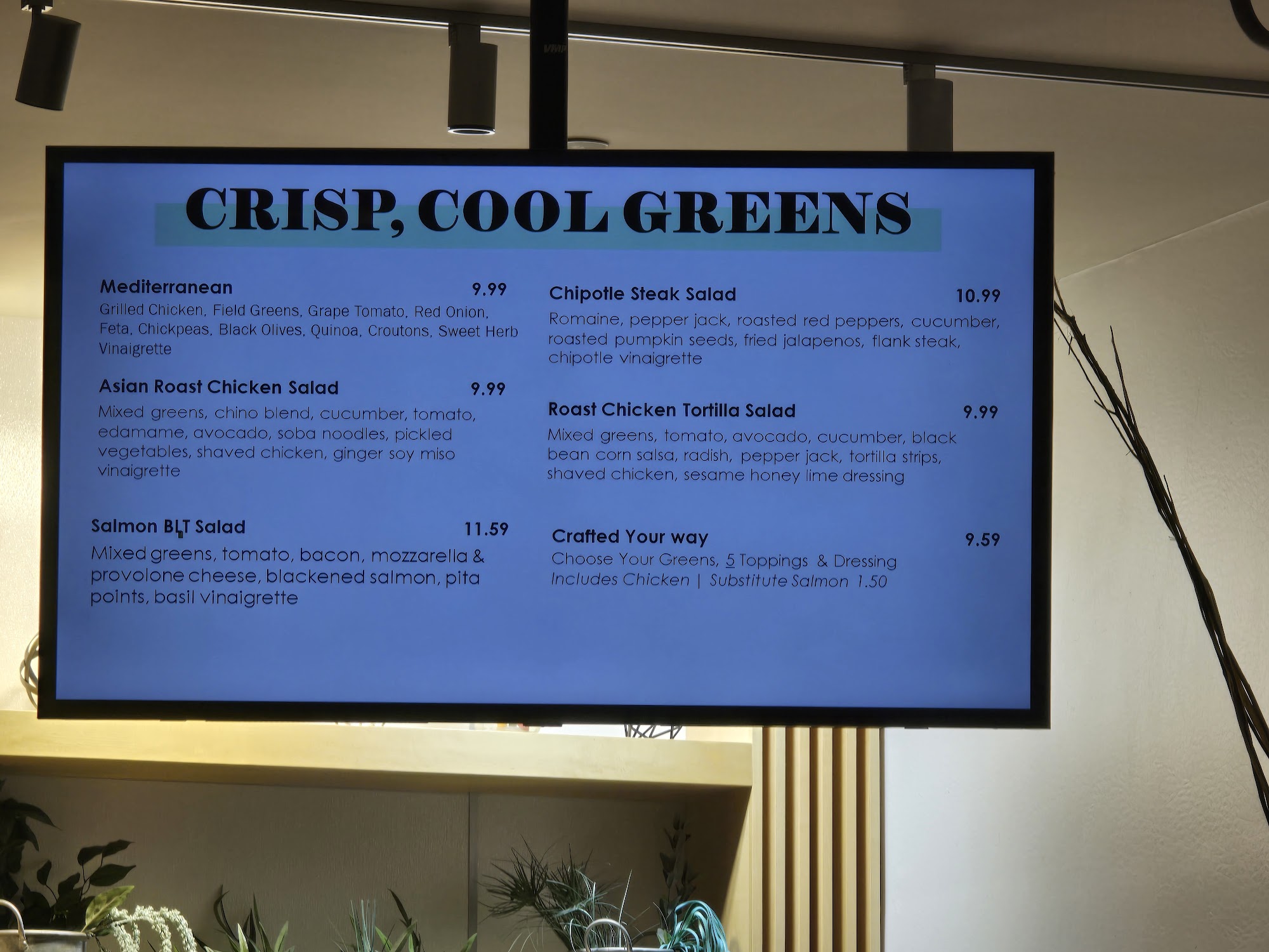 The Clubhouse at Sanctuary Park Menu