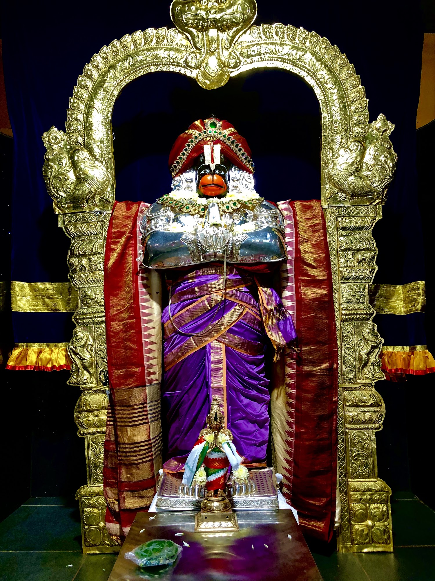 Hanuman Mandir INC Menu