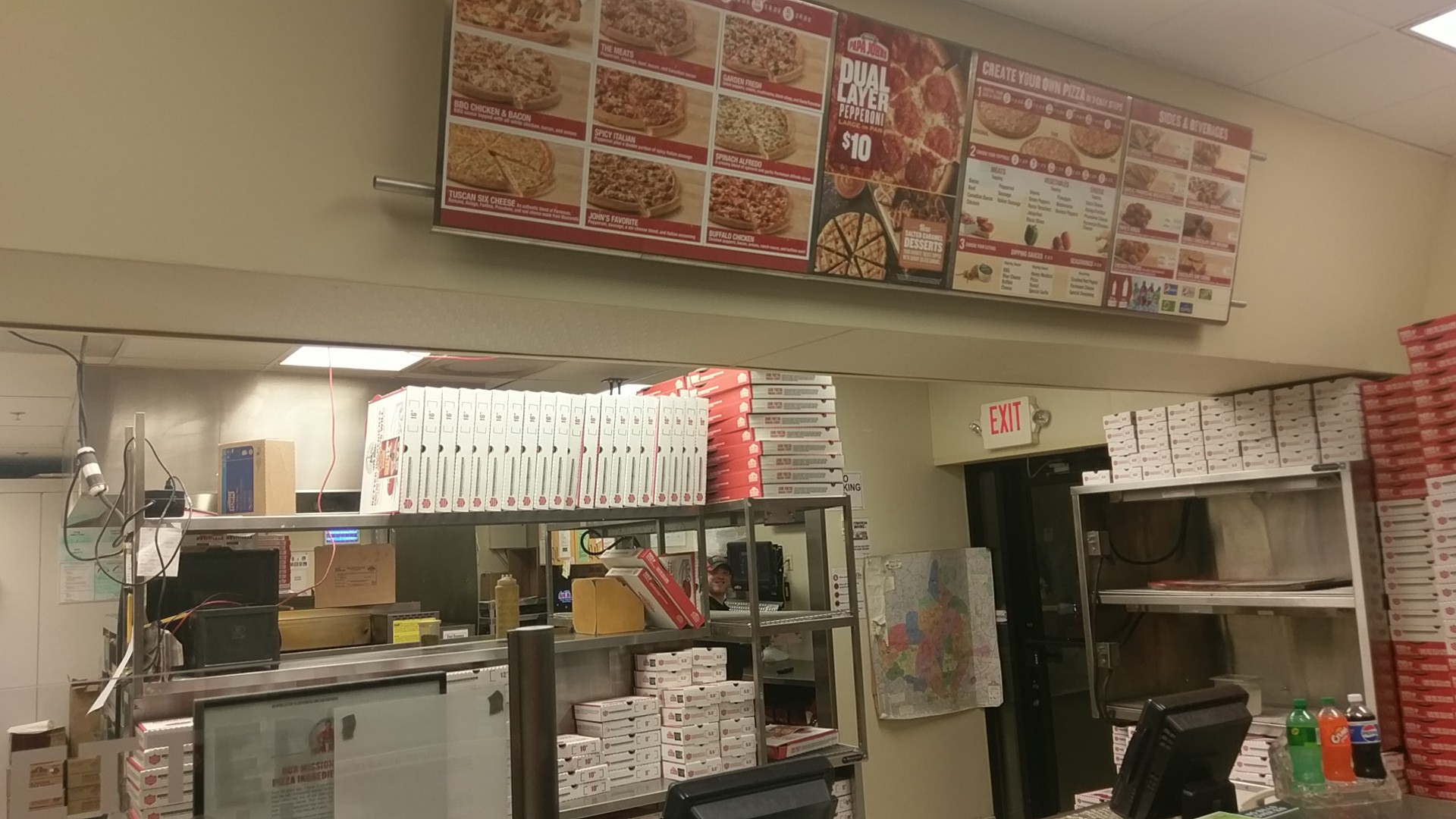 Papa Johns Pizza Menu