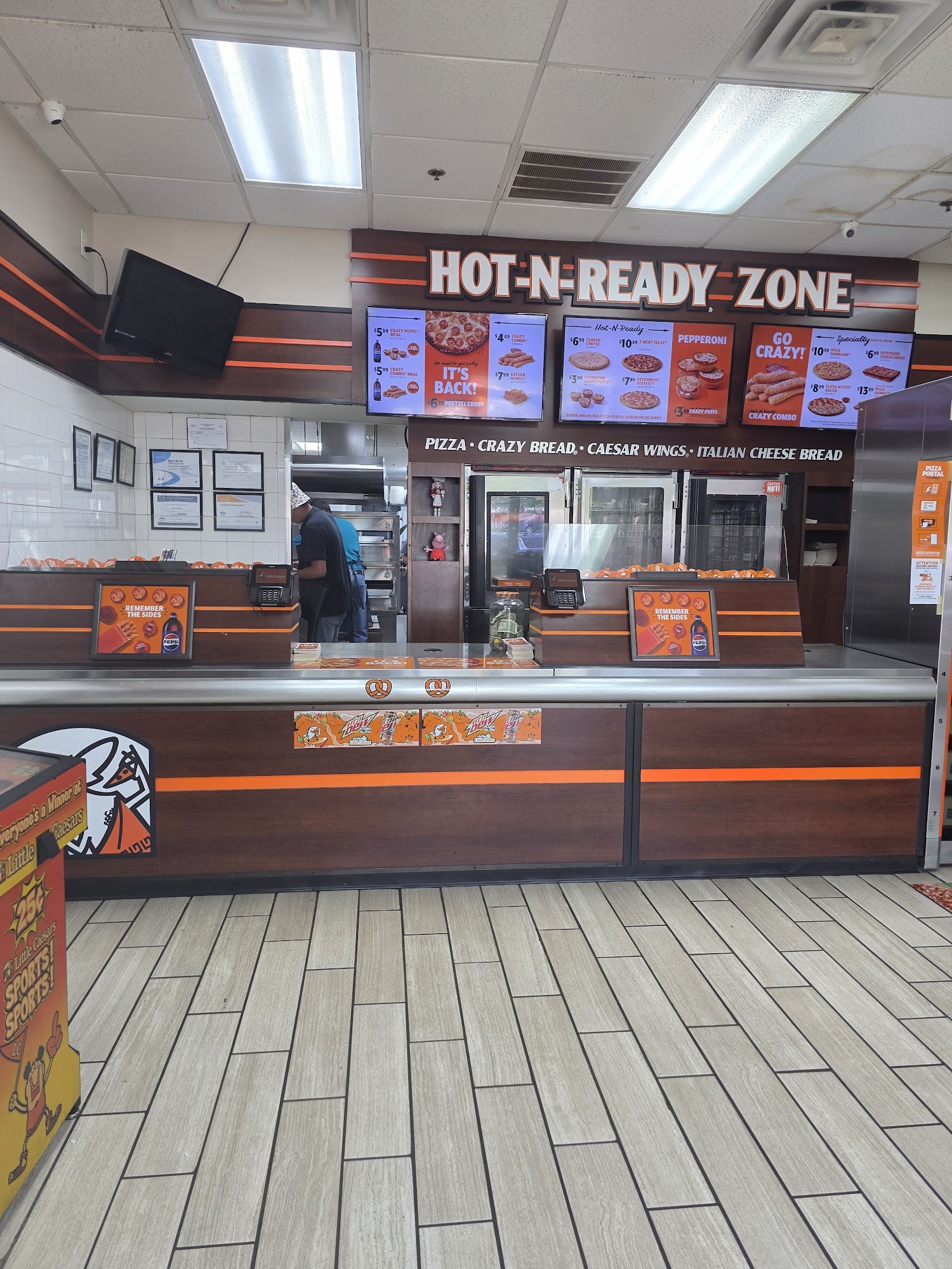 Little Caesars Pizza Menu