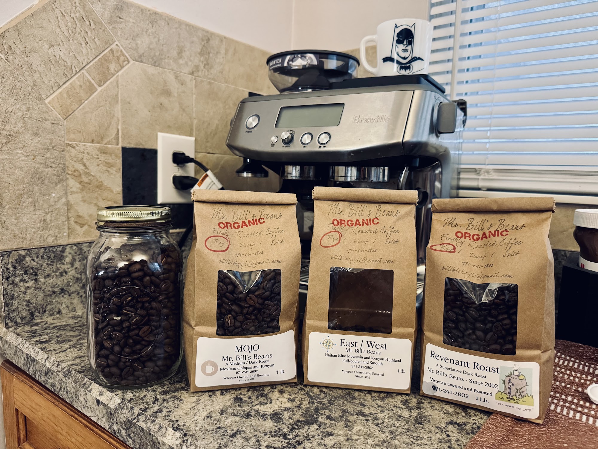 Mr. Bill’s Beans Menu