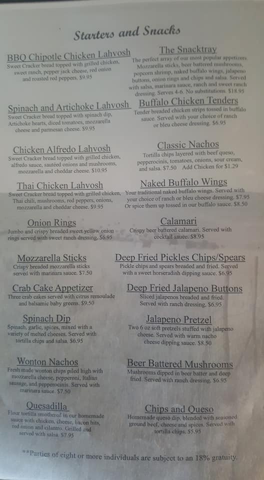 World Classics Catering Menu