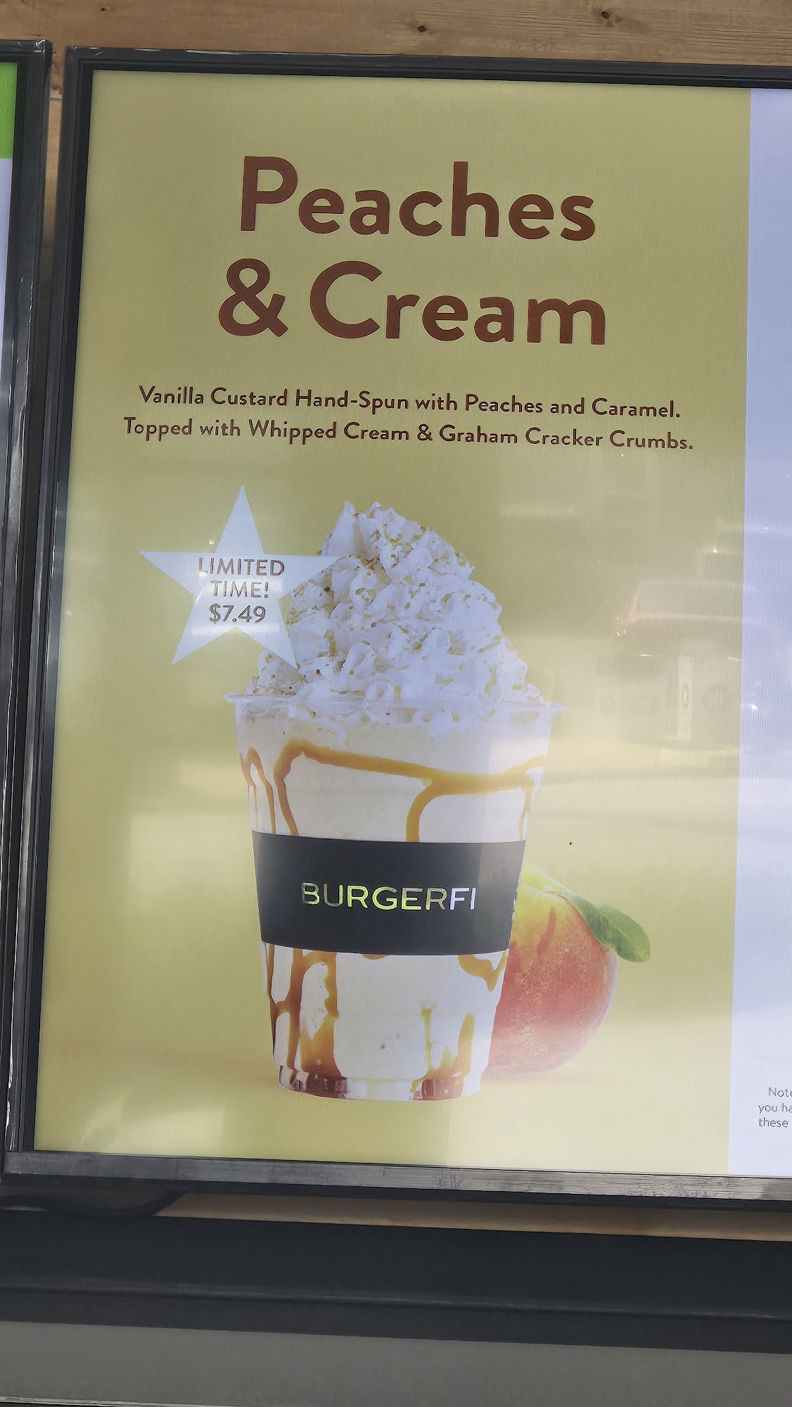 BurgerFi Baxter Street Menu