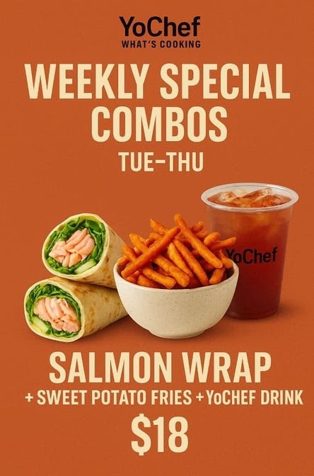 Yo! Chef What's cooking? Menu