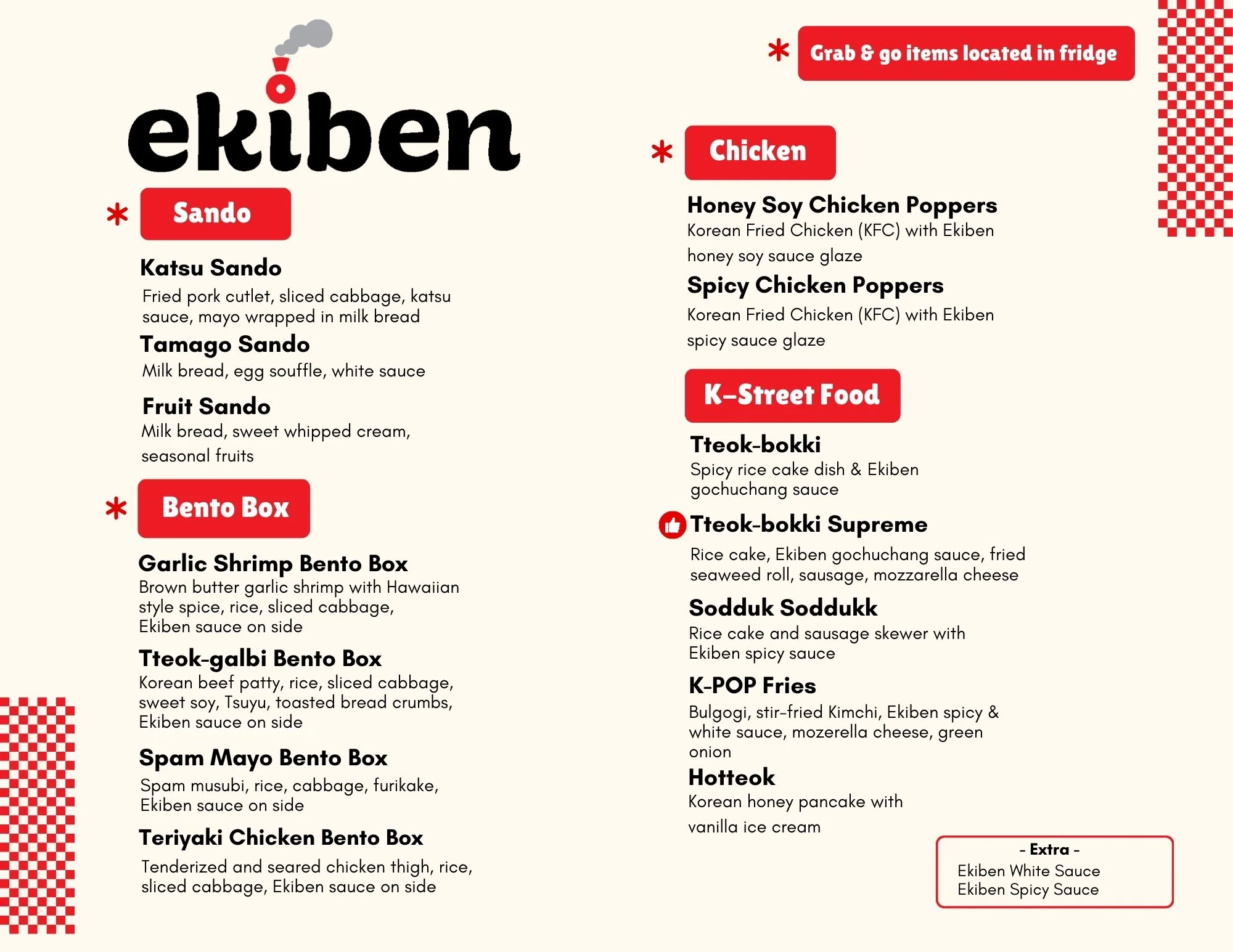 Unbelibubble Menu