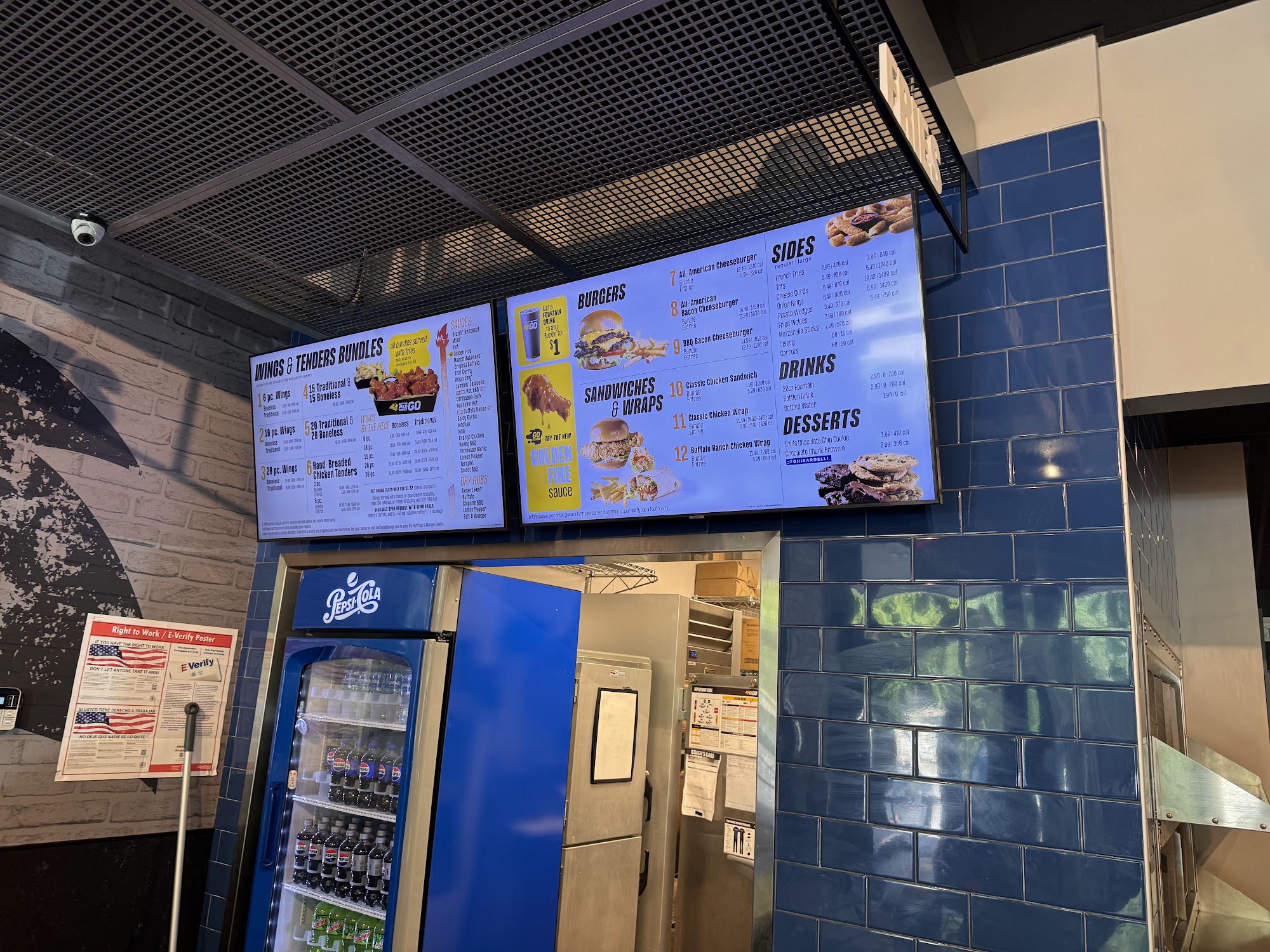 Buffalo Wild Wings ‘GO’ Menu