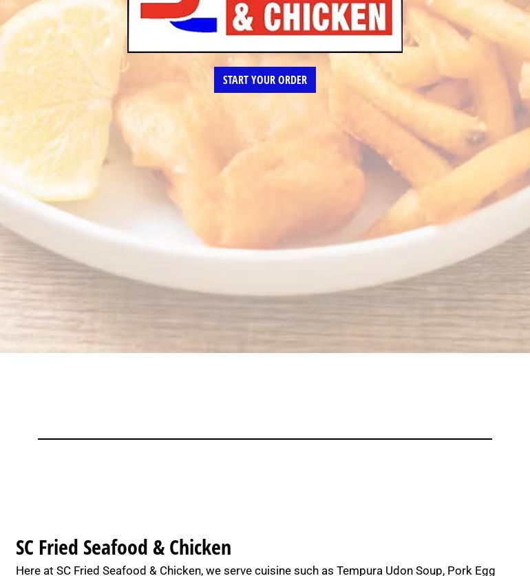 V's Fish Fry Menu