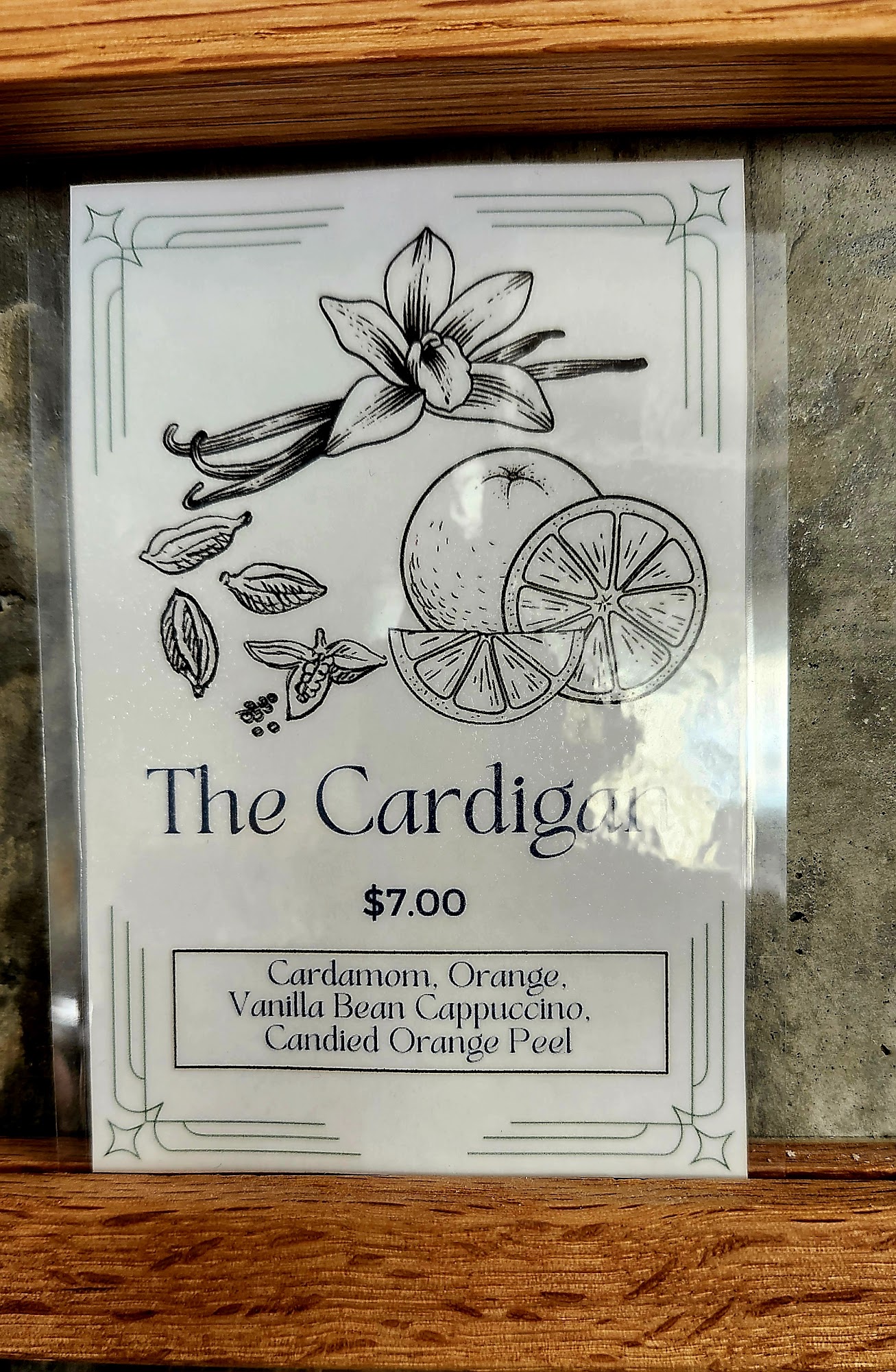 Flour + Time Bakery Menu