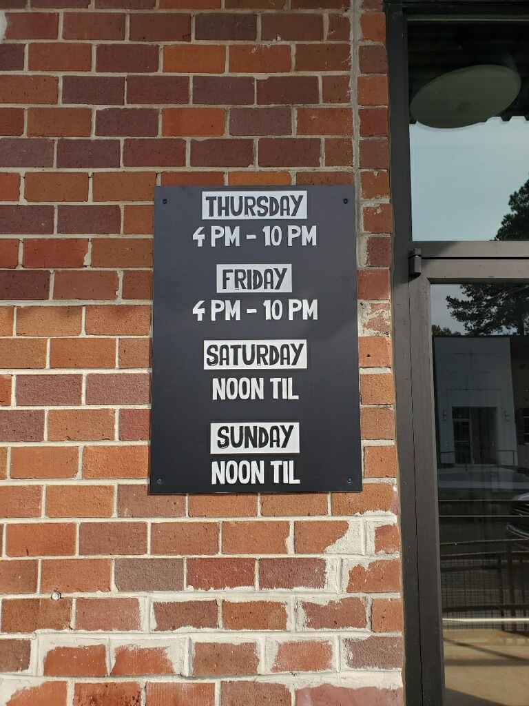 Dr. Scofflaw's at The Works Menu