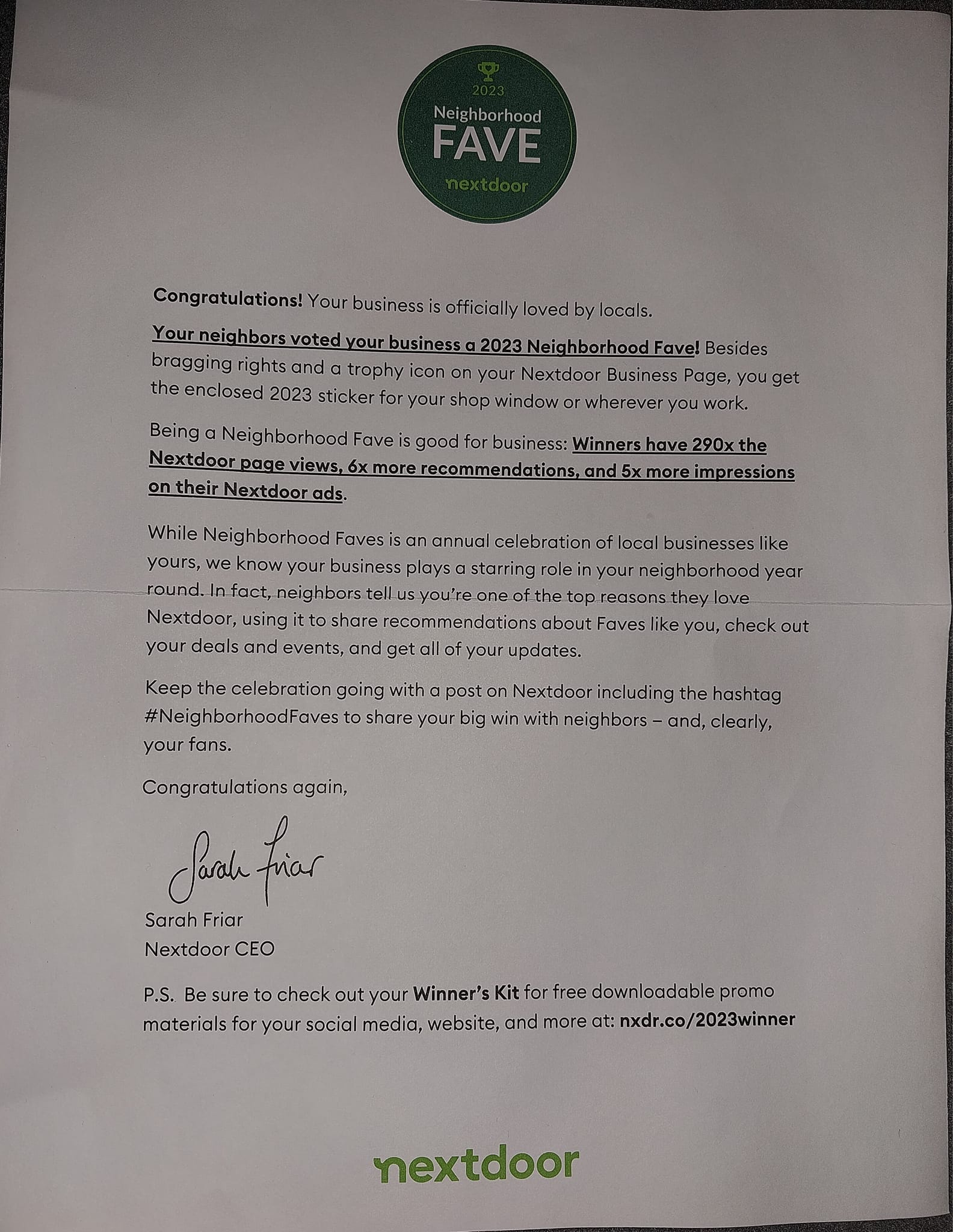 Photo credit: facebook