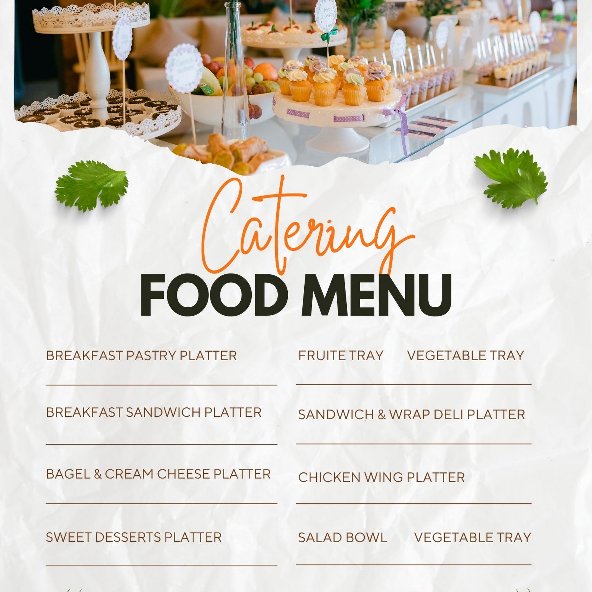 Atlanta Jubilee Cafe, LLC Menu