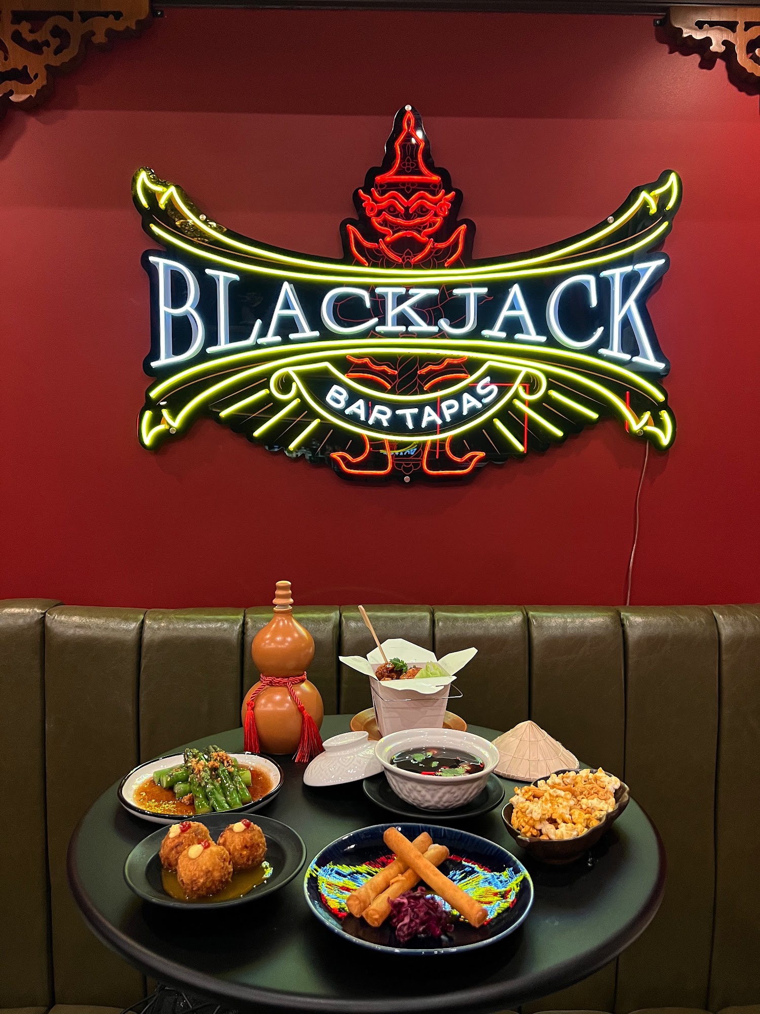 Blackjack Bar Tapas Menu