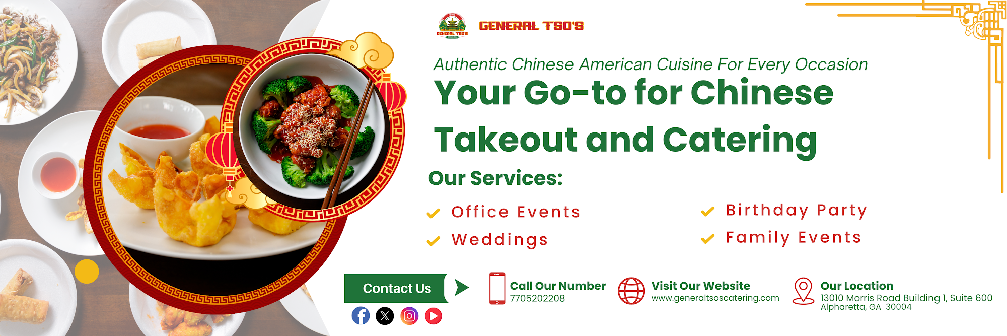 General Tso's Restaurant & Catering Menu