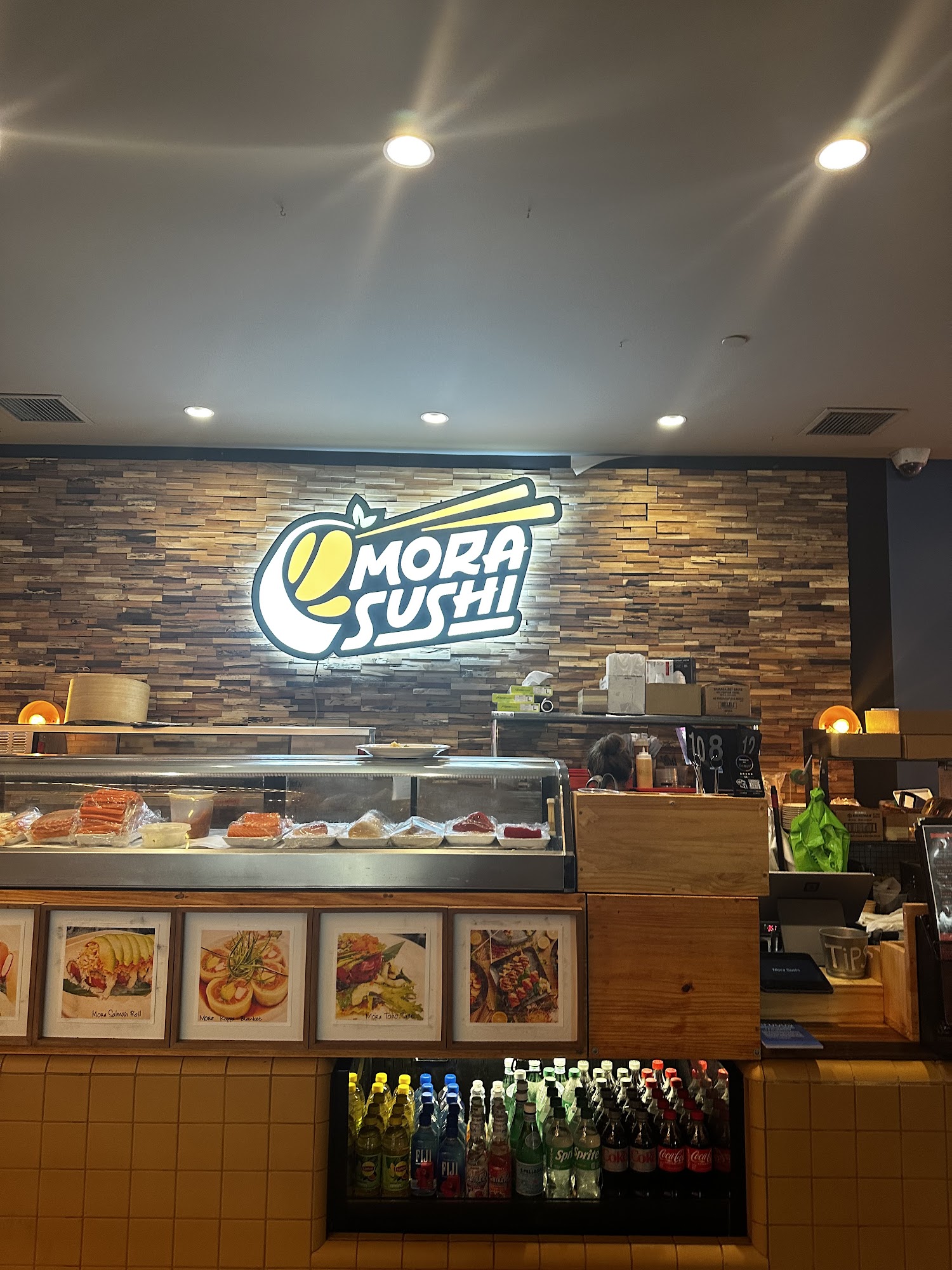 mora sushi 1197 Peachtree St NE STE 150 politan row at Colony Square, Atlanta, GA 30361