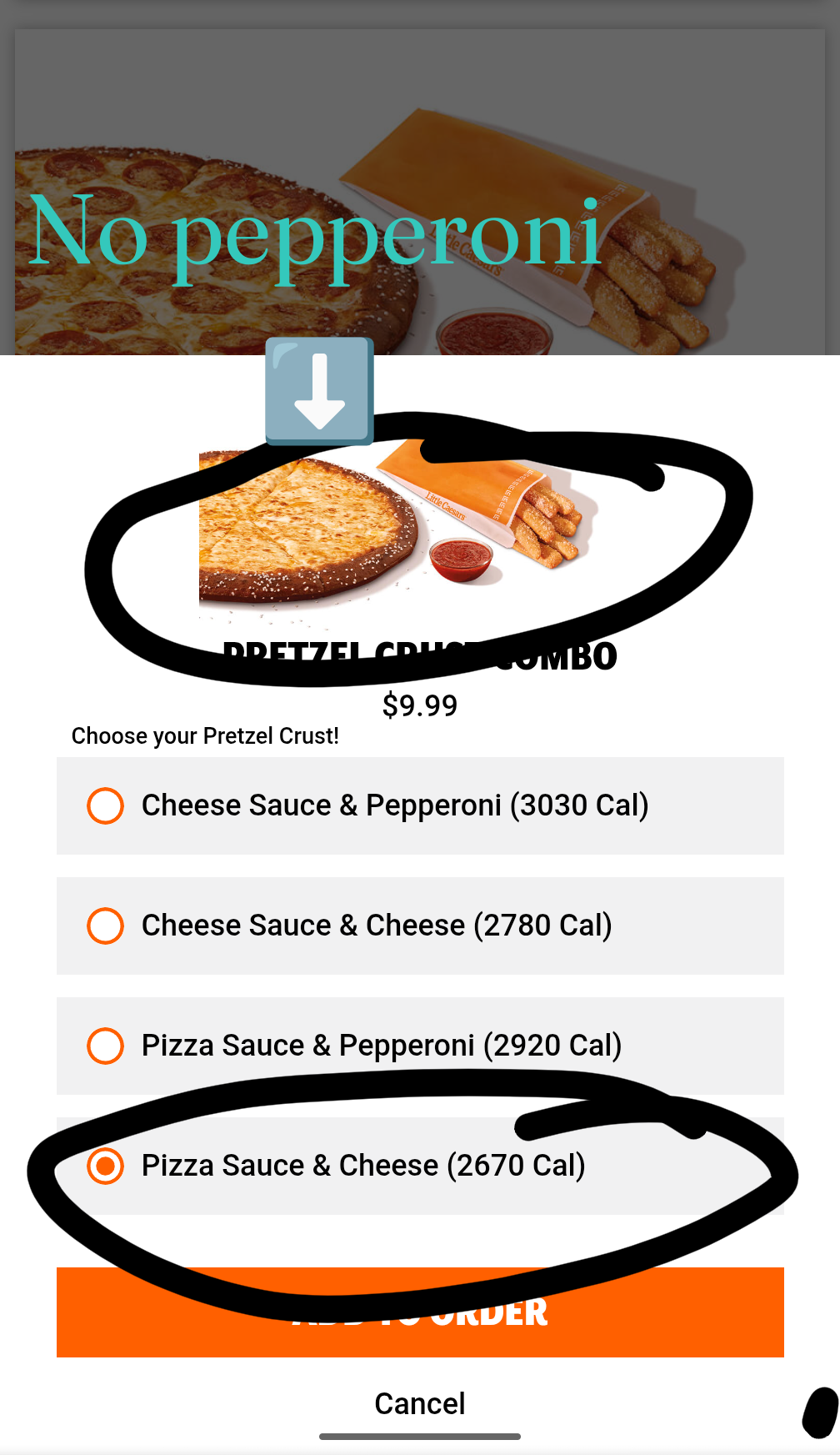 Little Caesars Pizza Menu