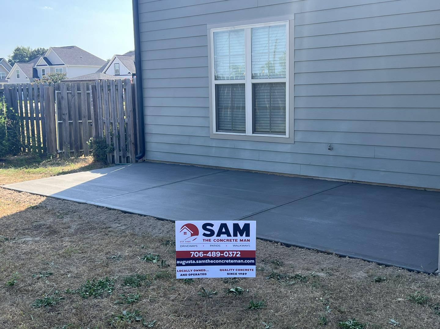 Sam The Concrete Man Augusta Augusta