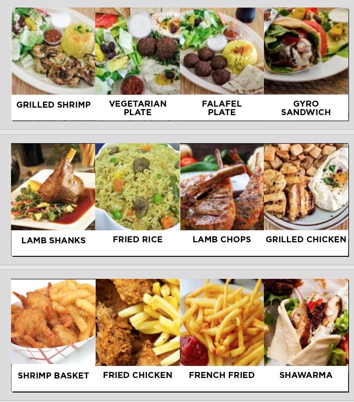 KURIOCITY LOUNGE Menu