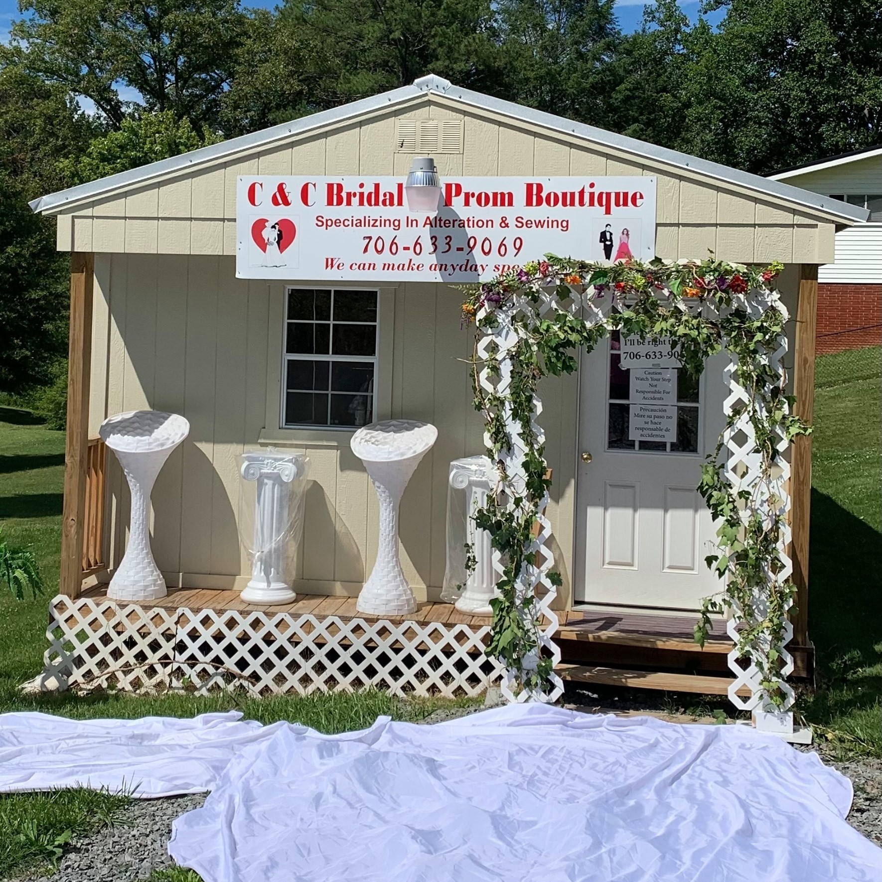 C&C bridal prom boutique Blue Ridge