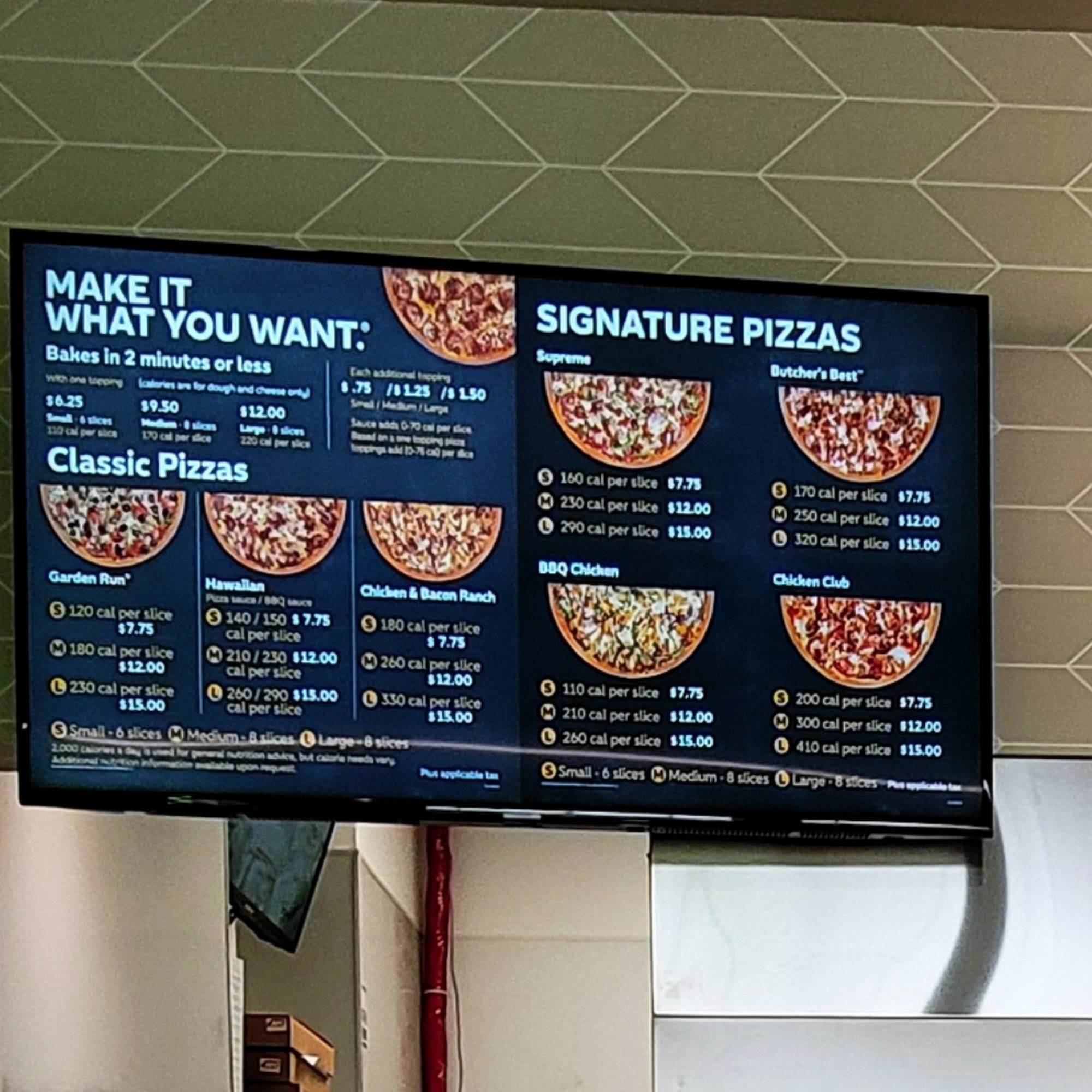 Mama Deluca's Menu