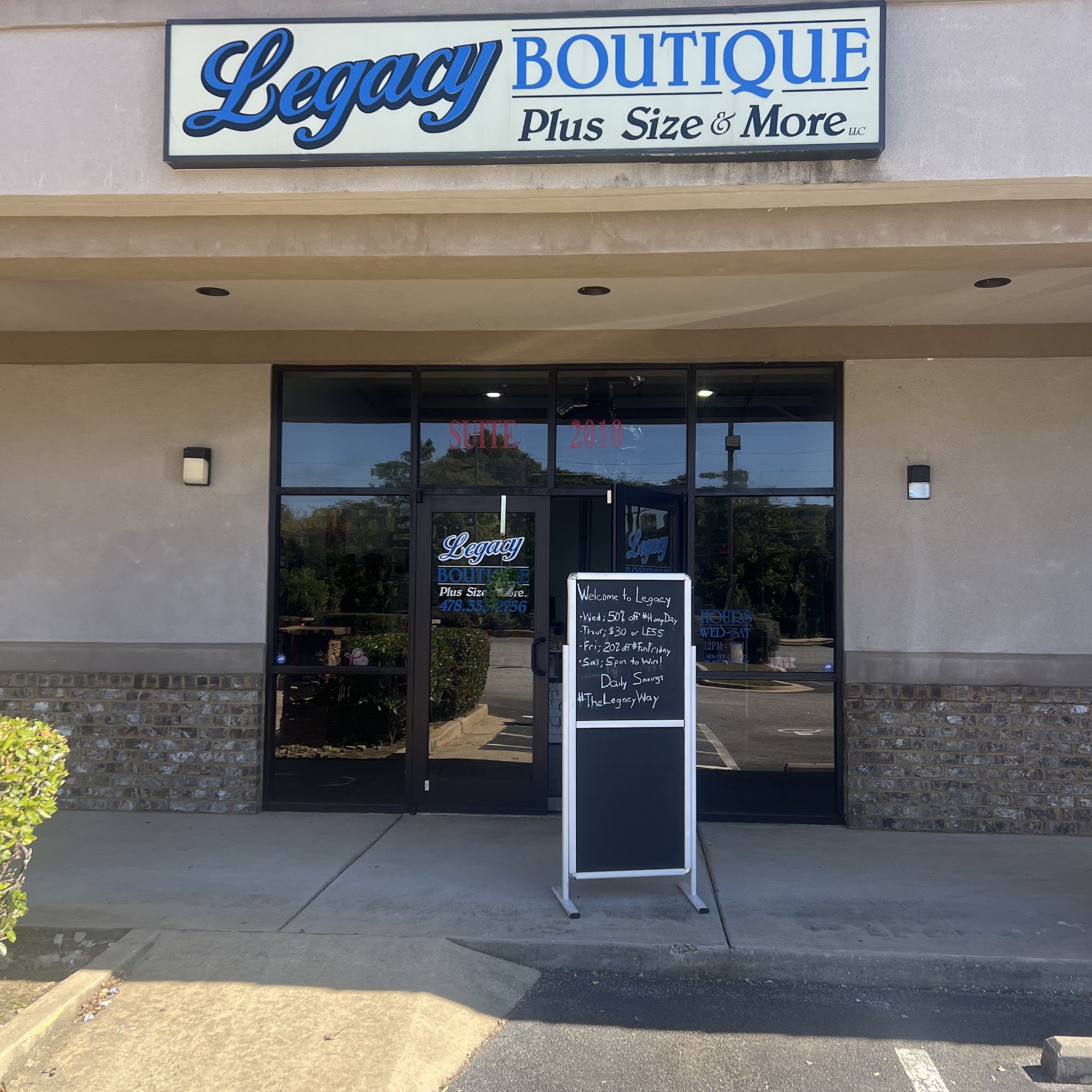 Legacy Boutique Plus and More Byron
