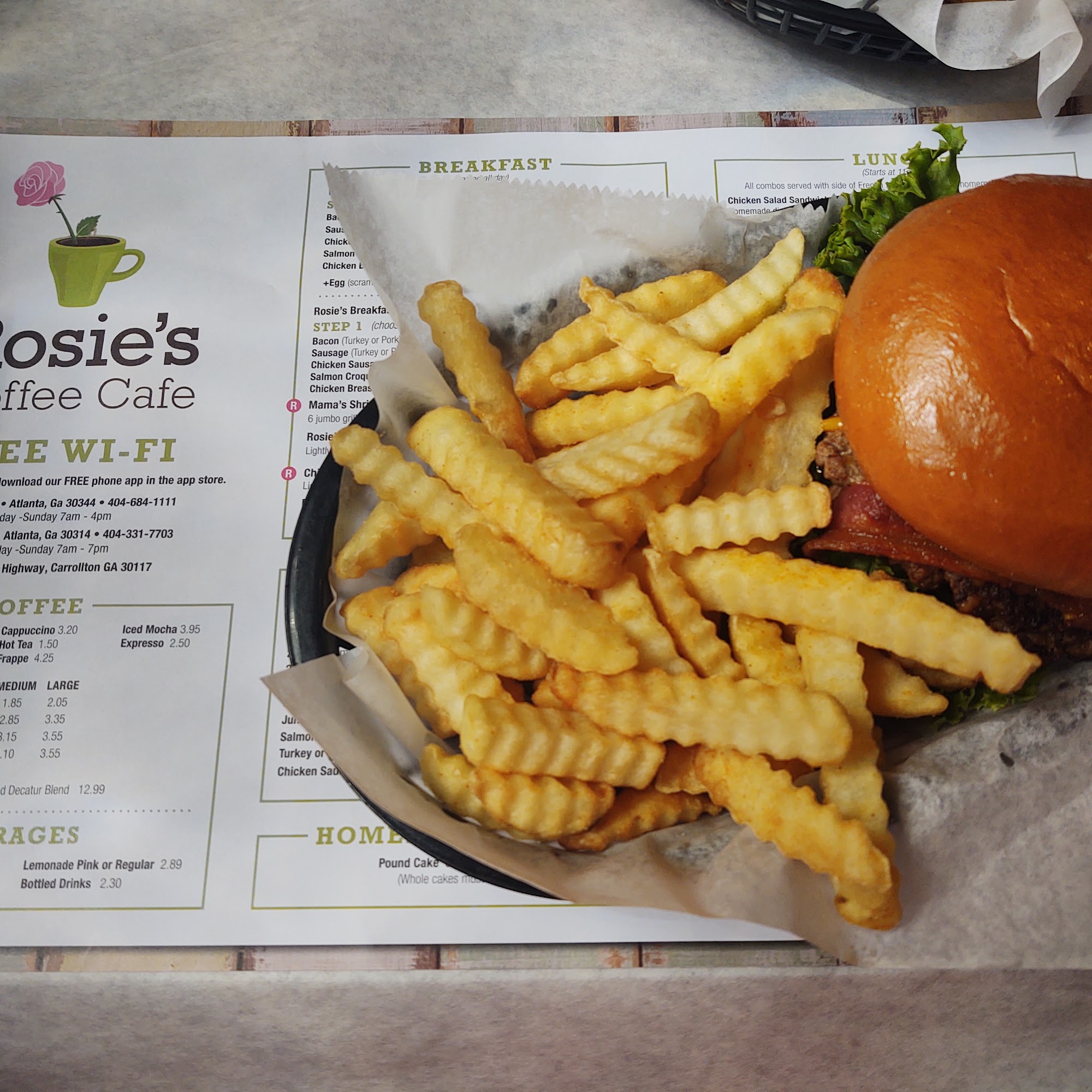 Rosie's Coffee Cafe Carrollton