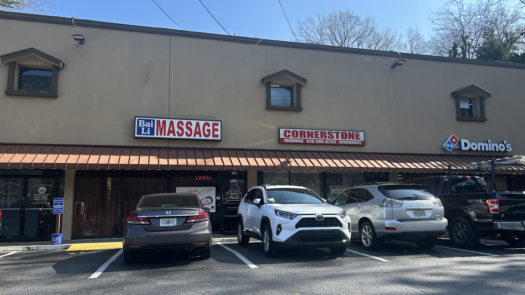 Baili massage 4763 Buford Hwy # 103, Chamblee Georgia 30341