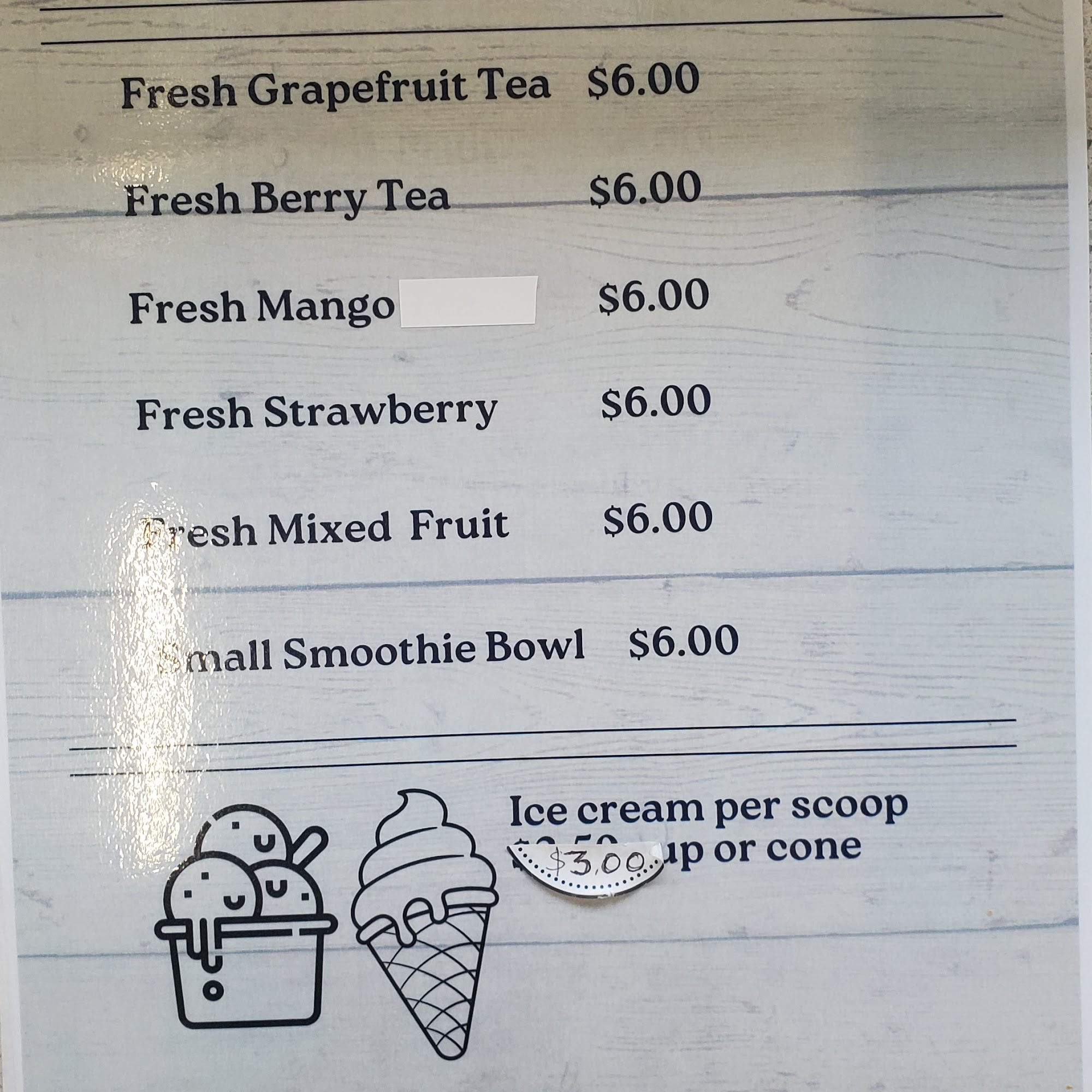 Kuku Ethiopian Coffee Menu