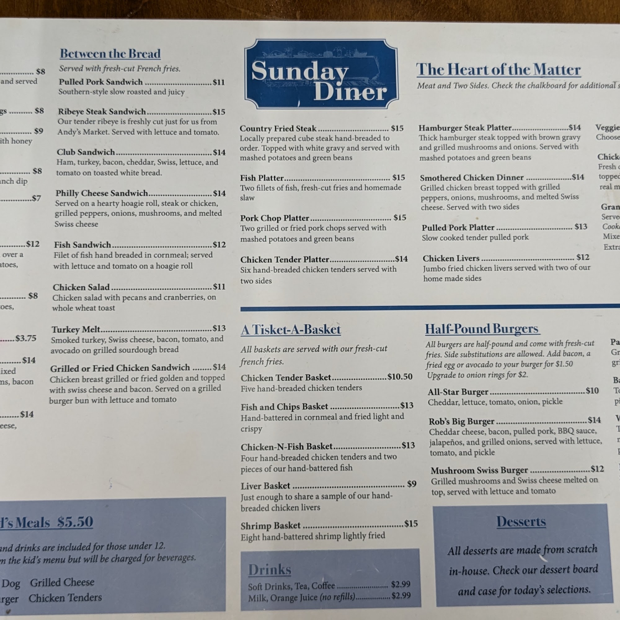 Sunday Diner Clayton