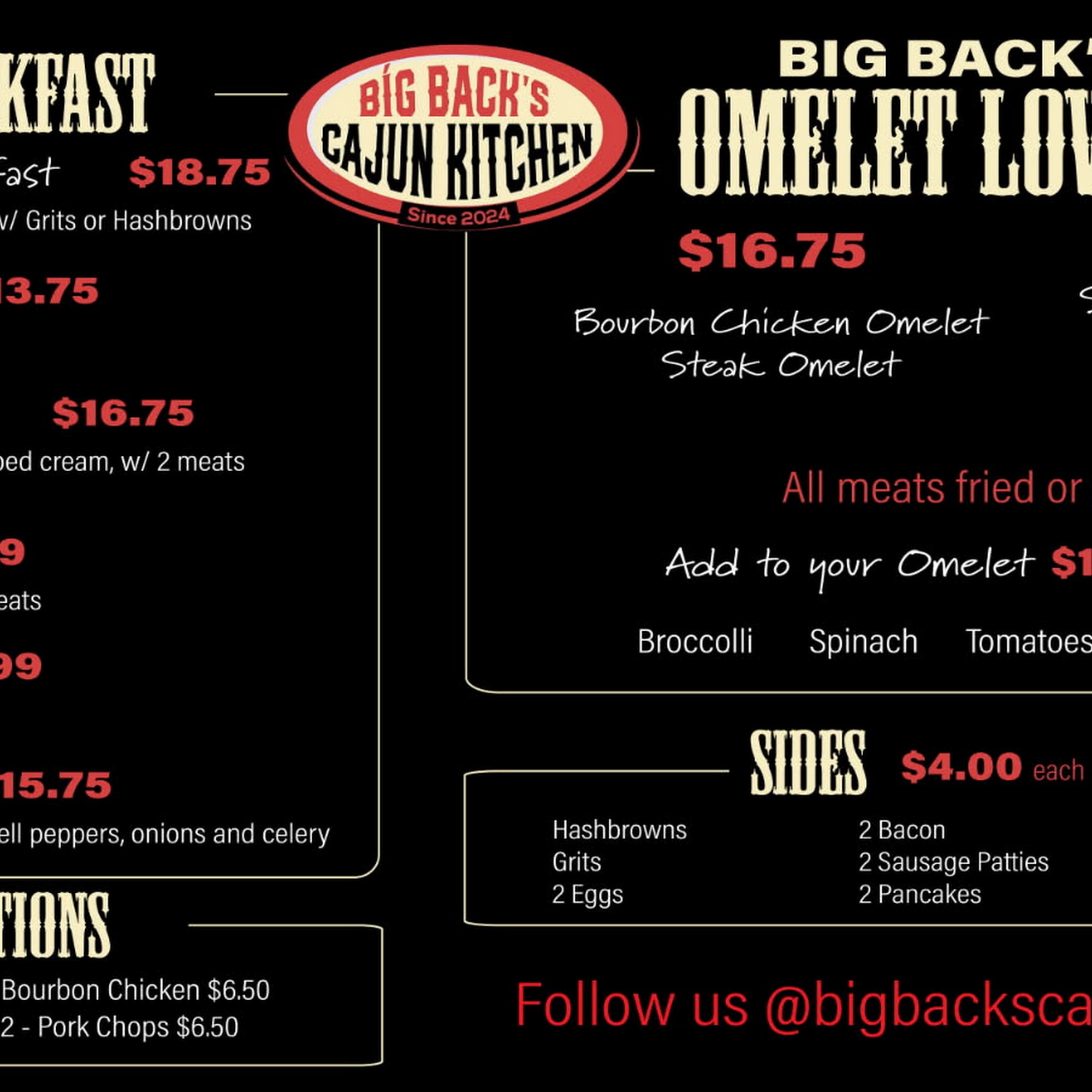 Big Back's Cajun Kitchen INC College Park