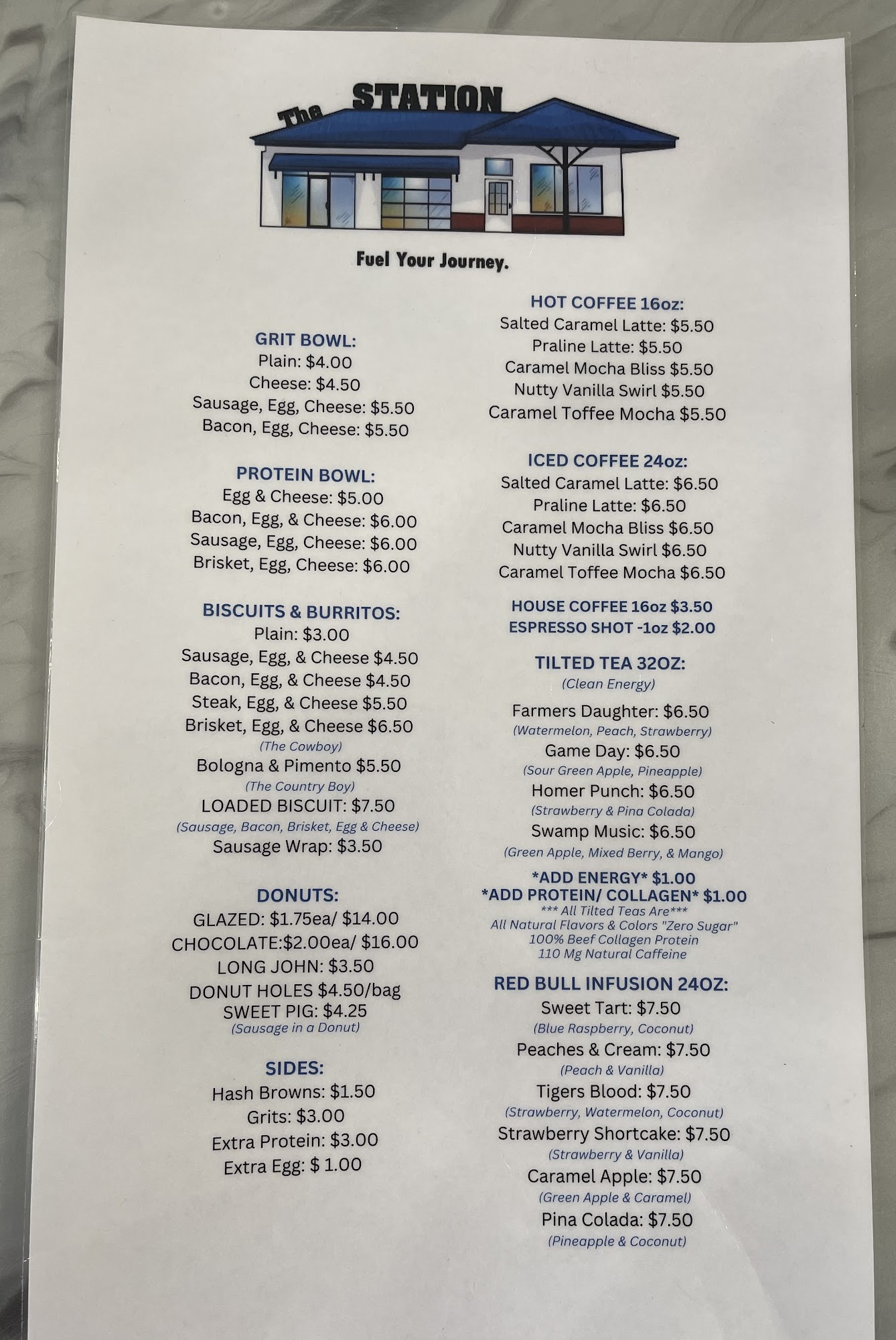 The Station Menu