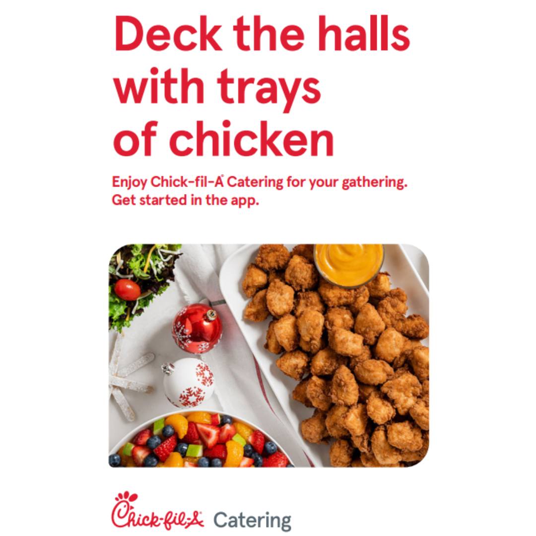 Chick-fil-A Menu