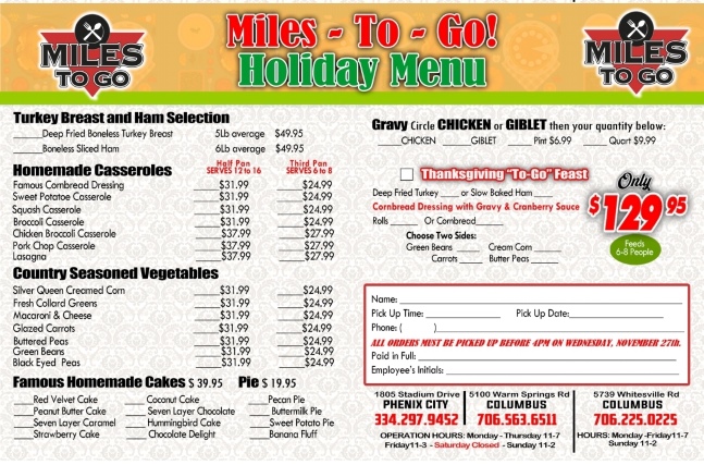 Omelet You Eat Menu