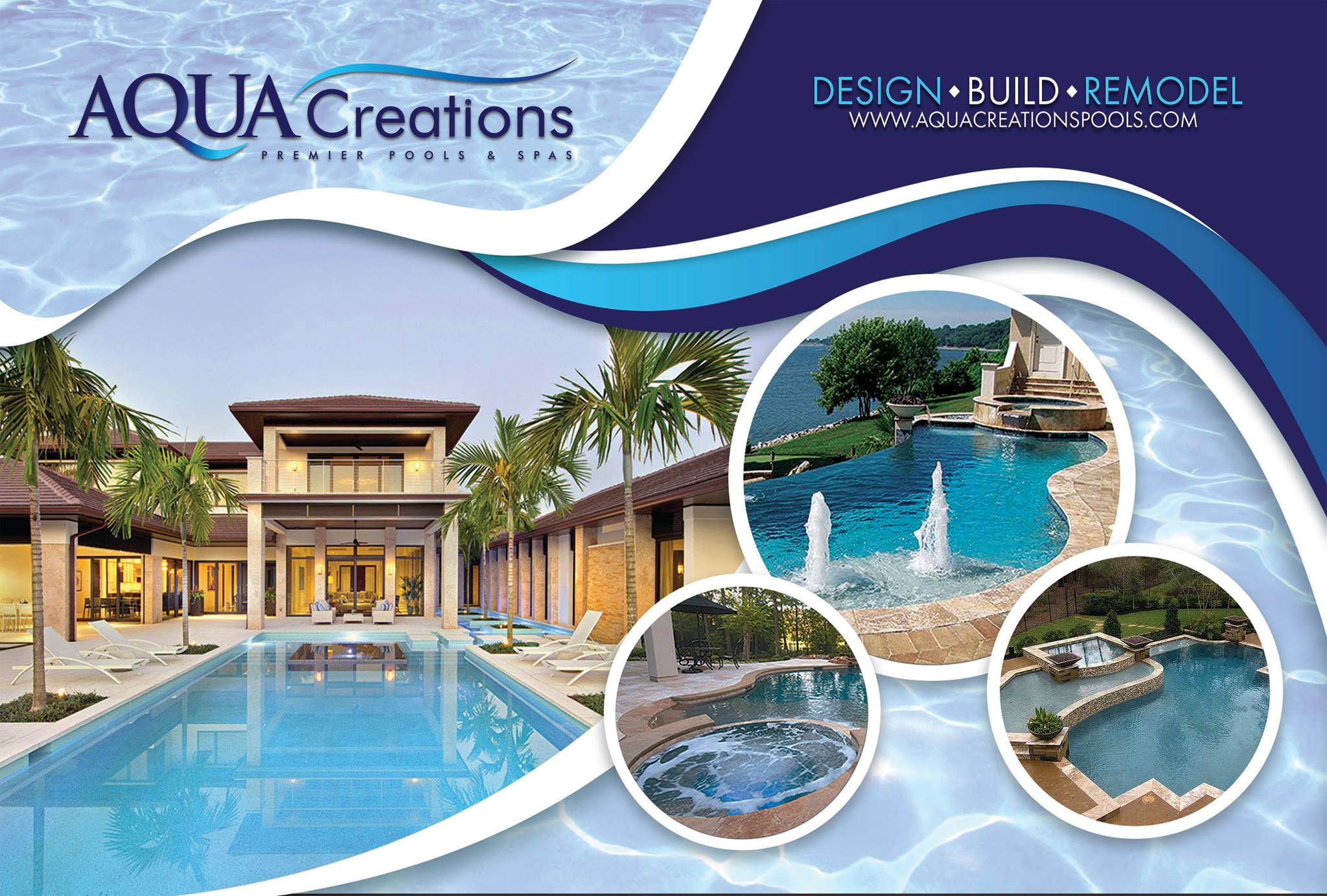 aquacreations premier pools & spas georgia swimming pool contractor