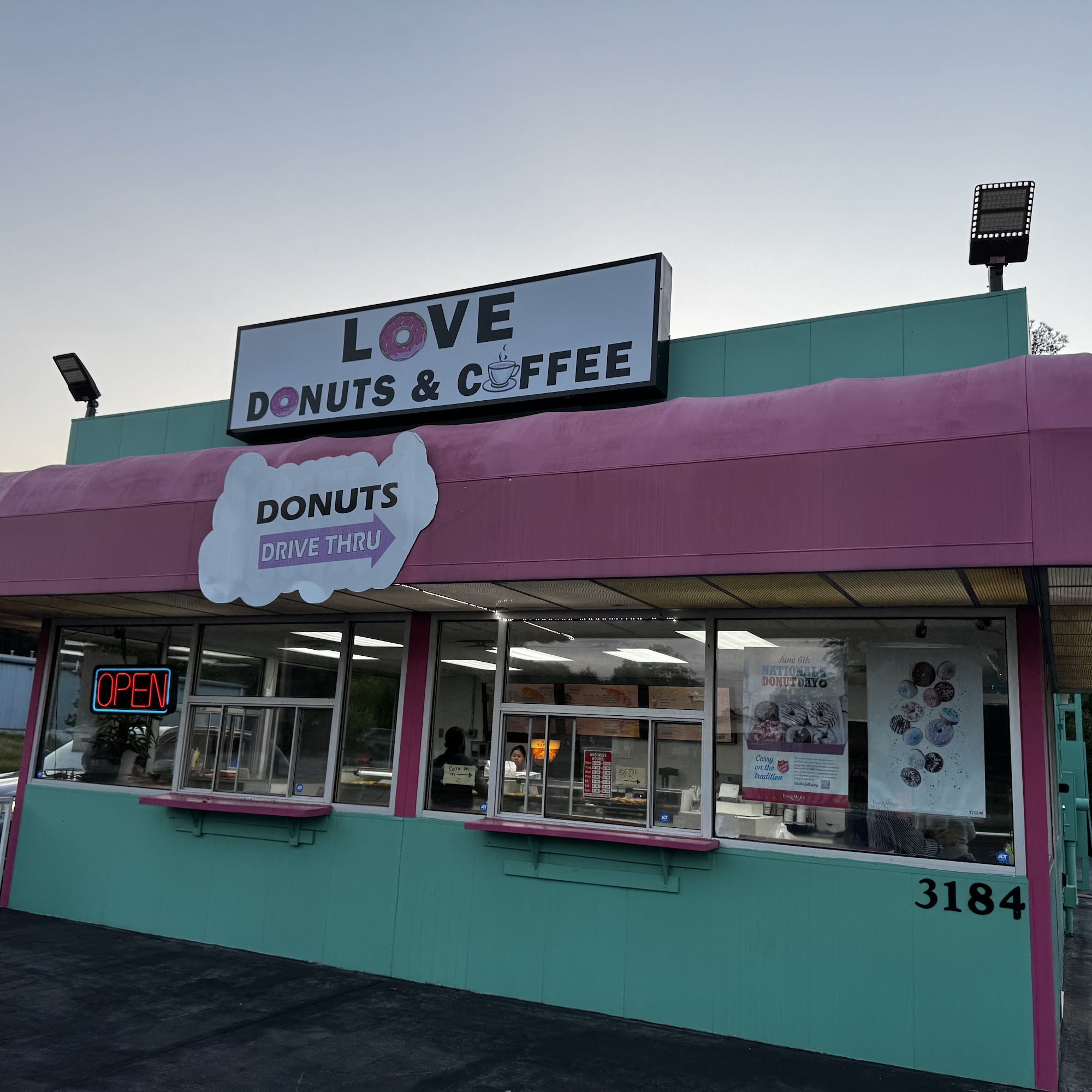Love Donuts & Coffee 3184 Salem Rd, Conyers, GA 30013
