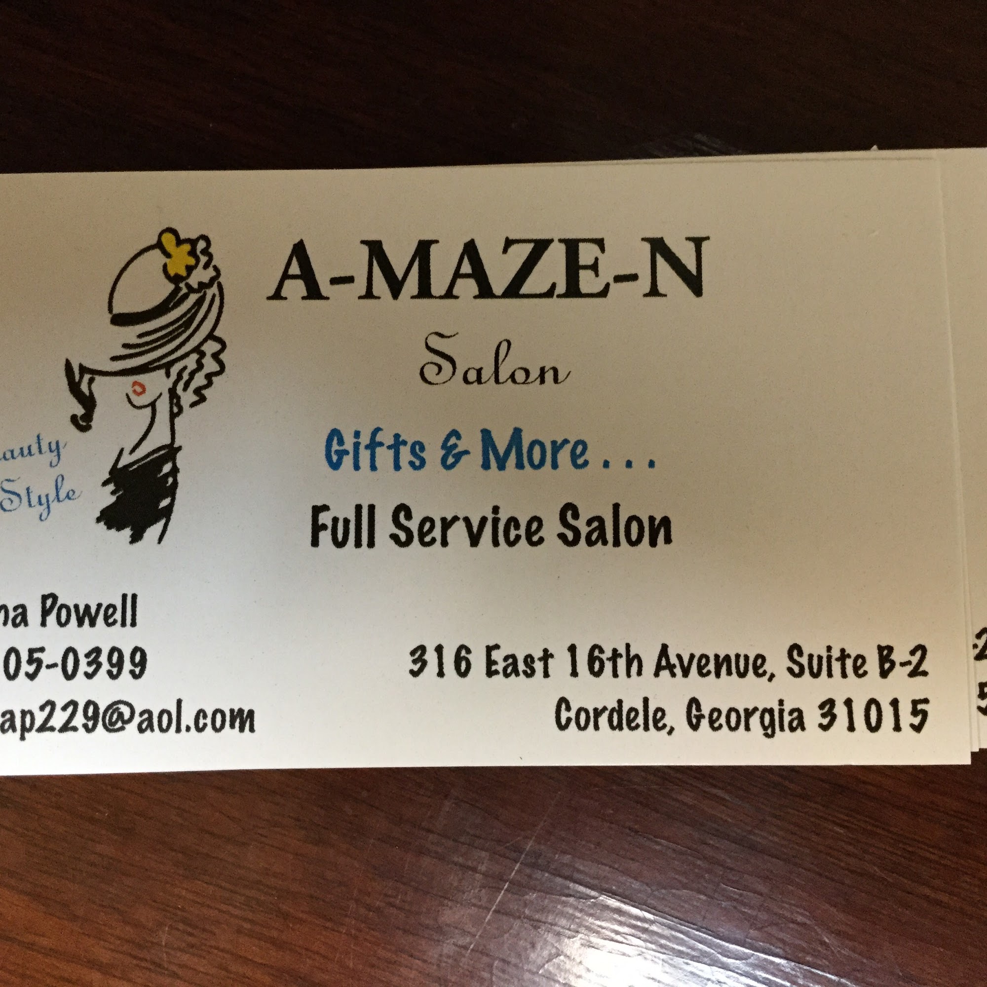 A-Maze-N Salon Boutique 316 16th Ave E B2, Cordele Georgia 31015