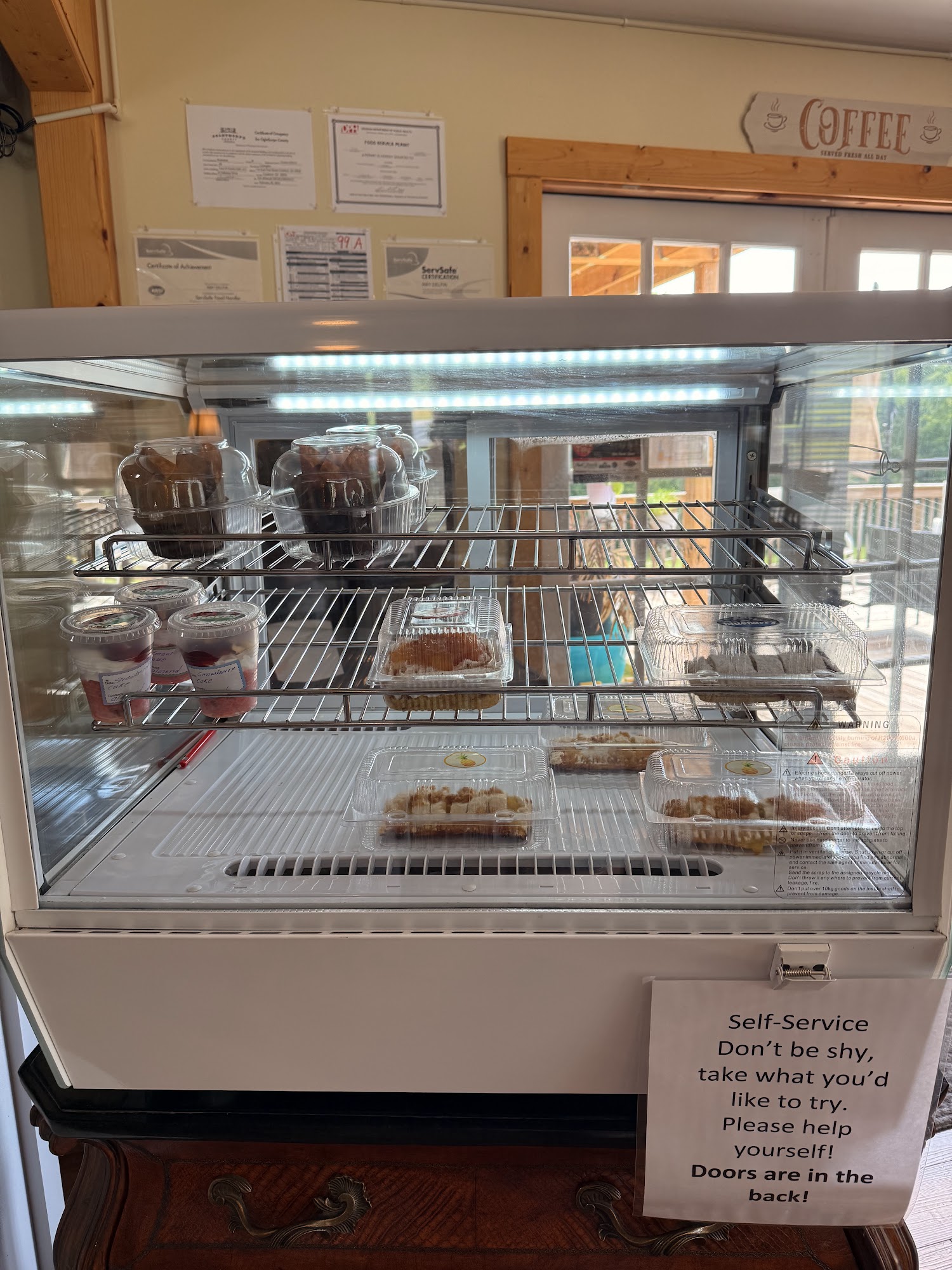 Town and Country Kafe Menu