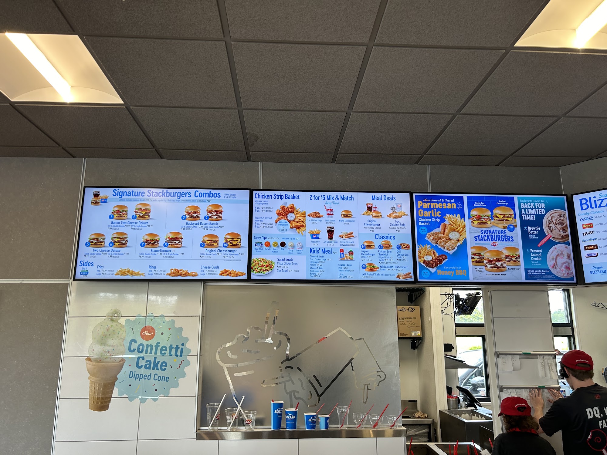 Dairy Queen Menu