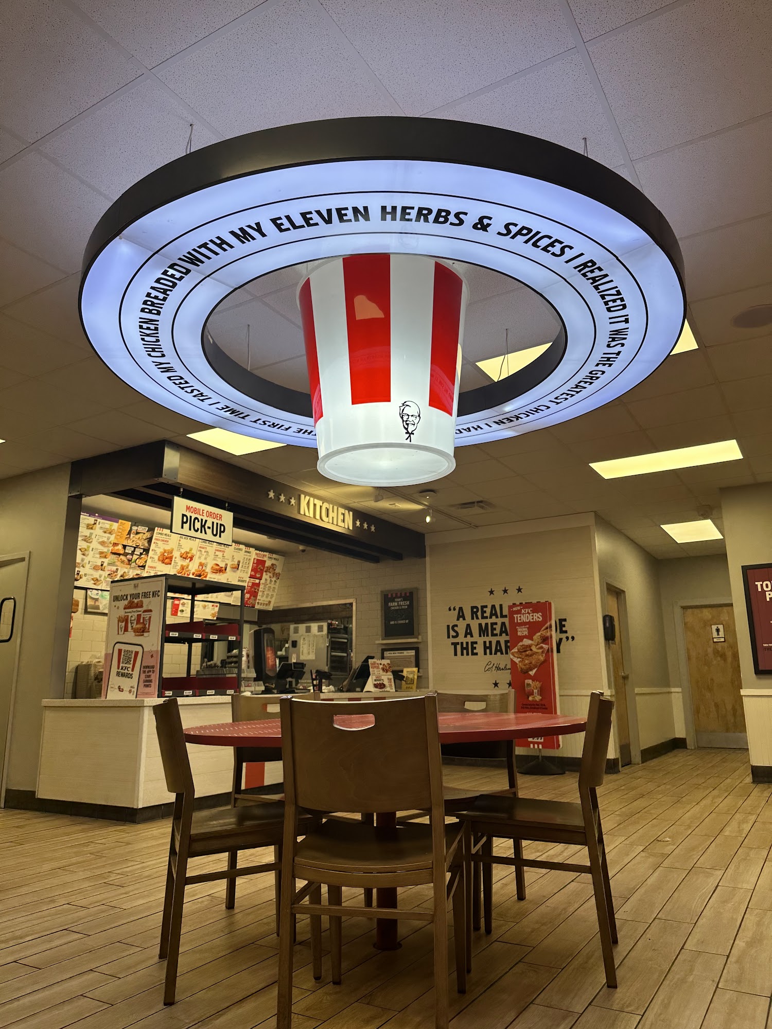 KFC Menu