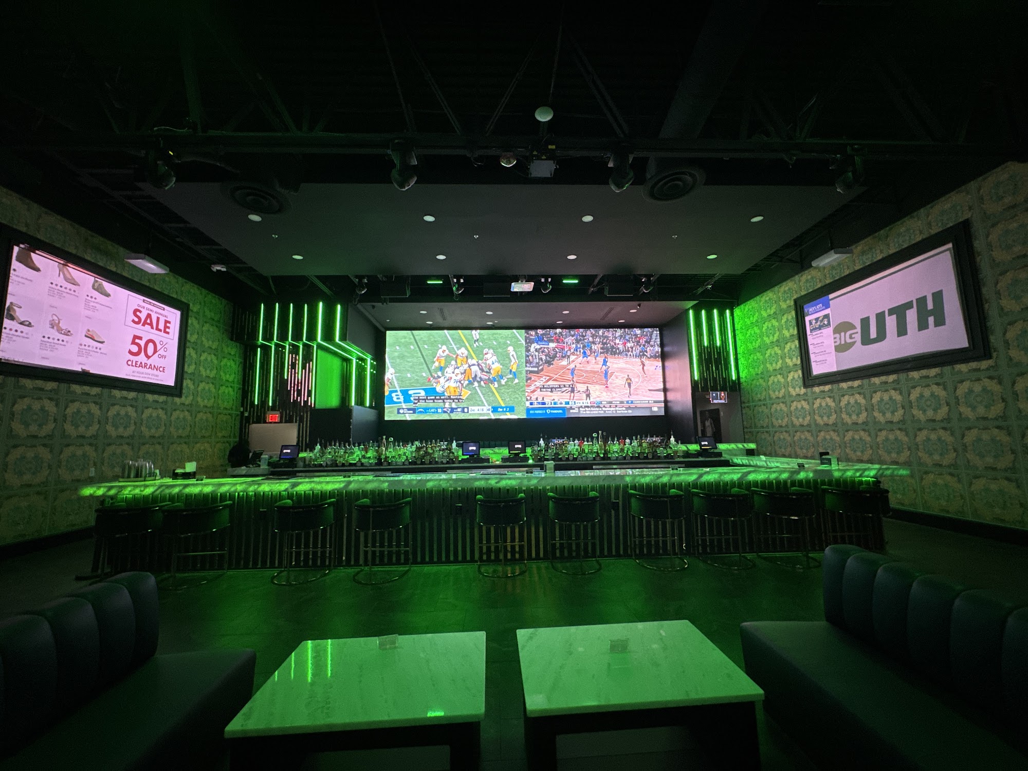 Cover Sports & Shows Menu